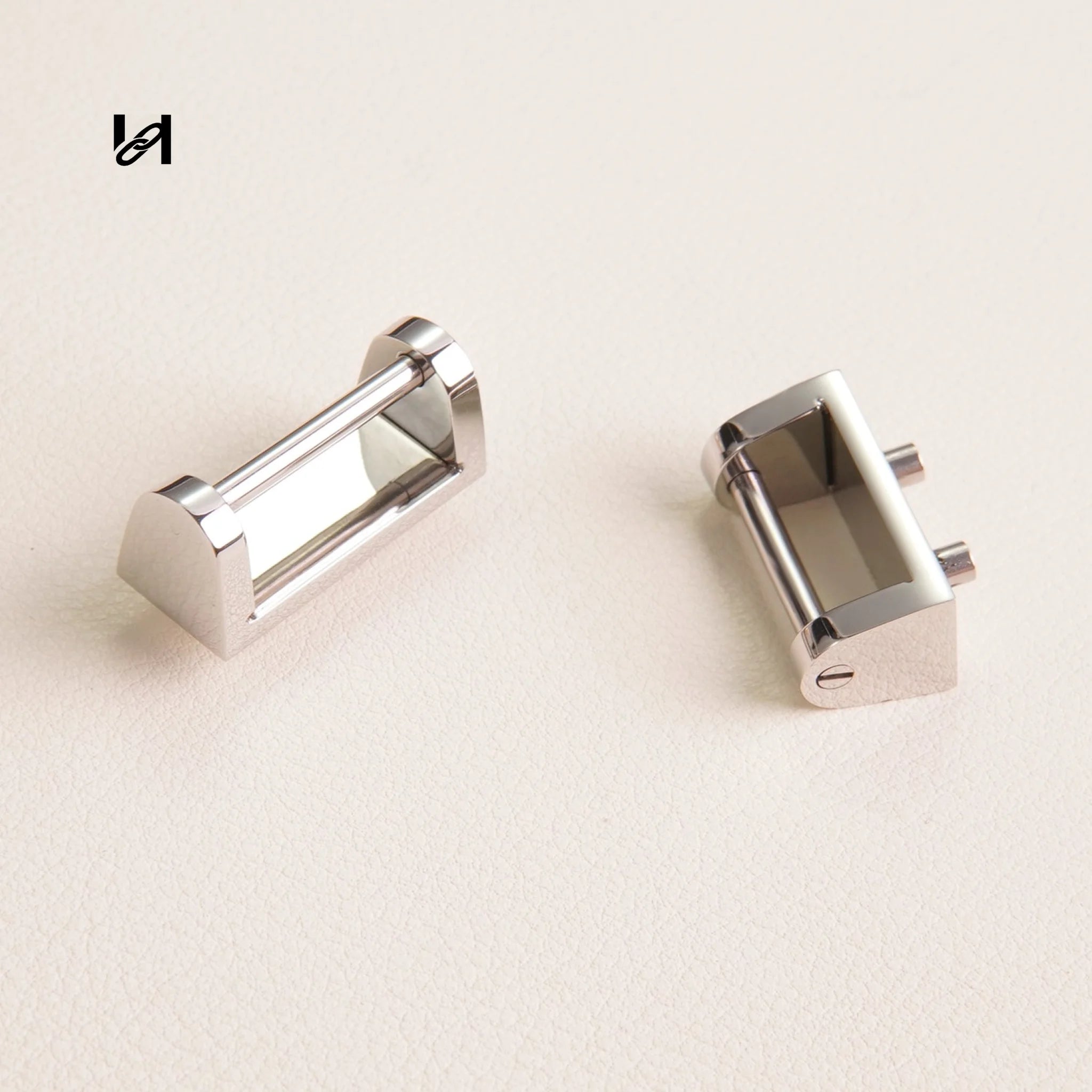 Custom Stainless Steel Handle Holder Connectors for Bags - hardware