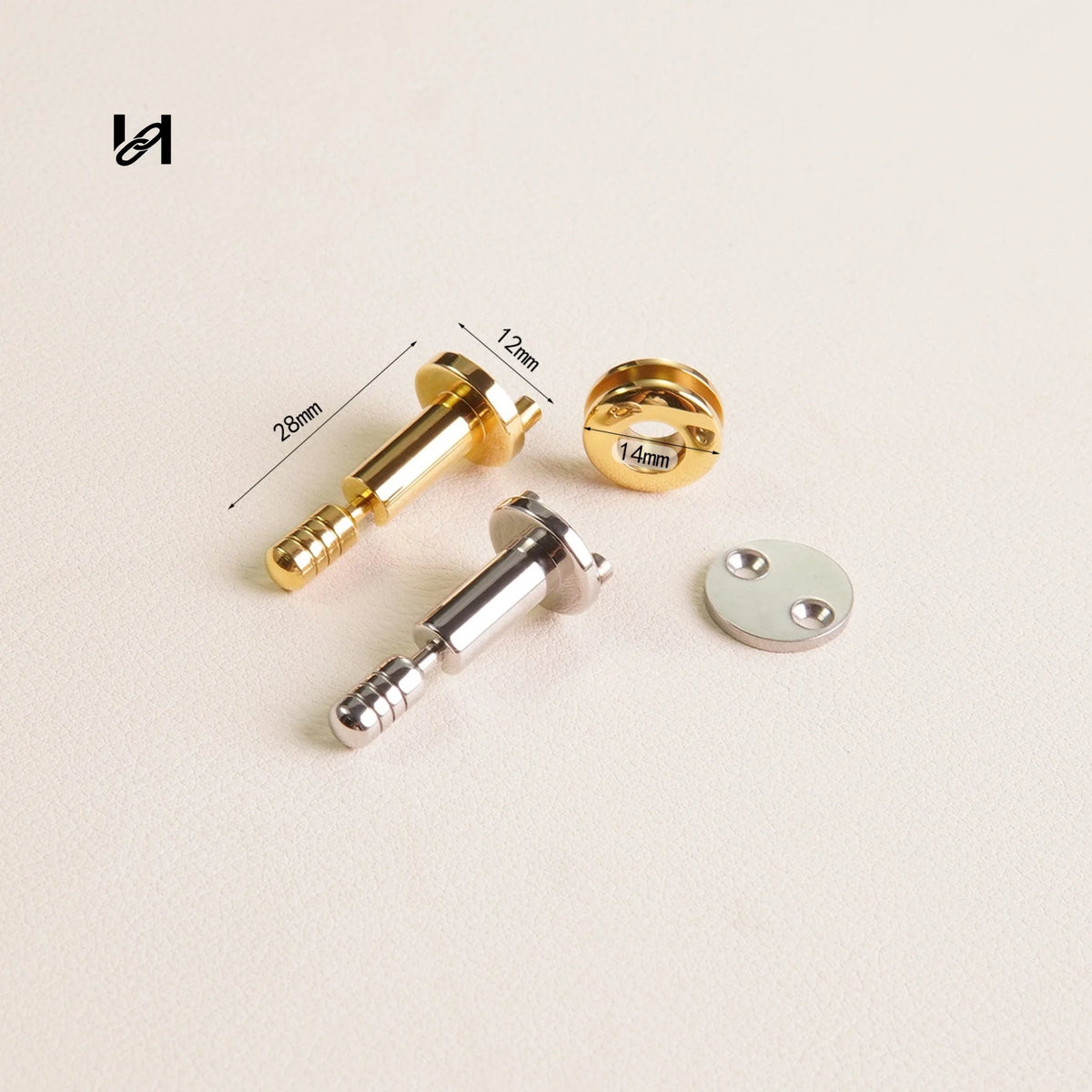 Custom Stainless Steel Turn Twist Locks | Best-Selling Bag Hardware for Brands - hardware