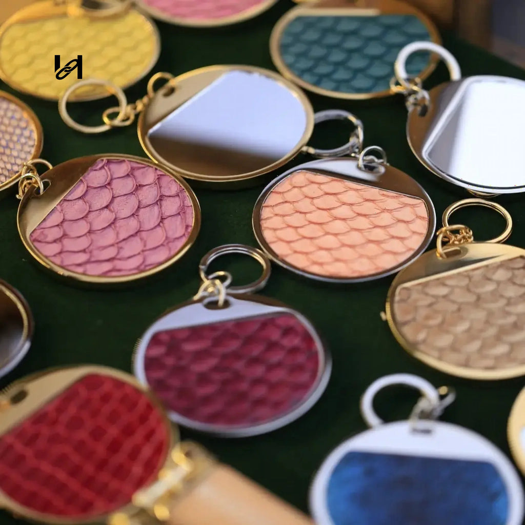 Mirror Hardware Decorate Bag - hardware