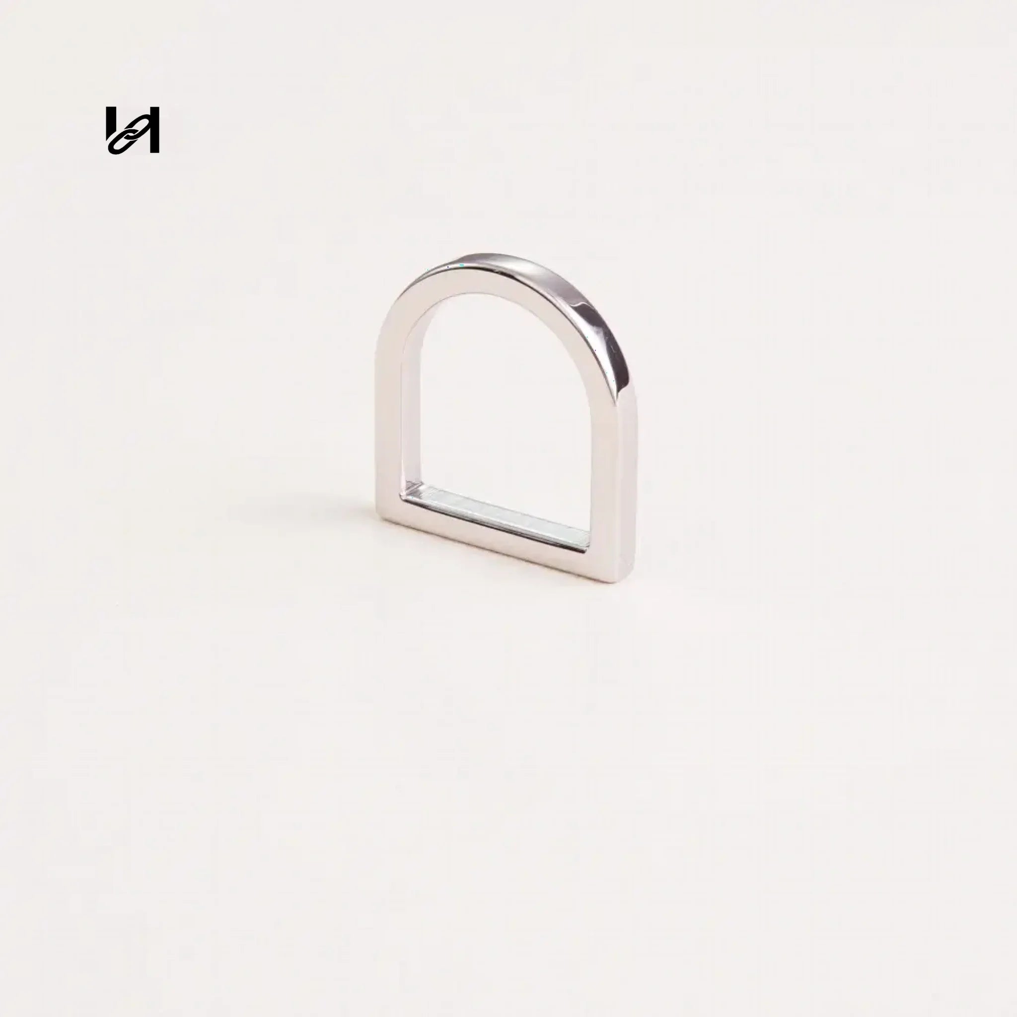 D ring-T bar - Silver / D-Ring