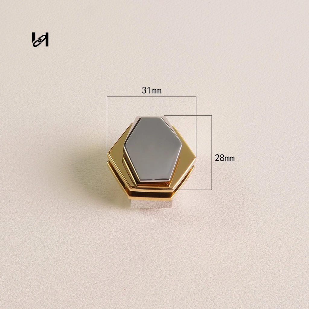 Diamond Hexahedral Lock - hardware