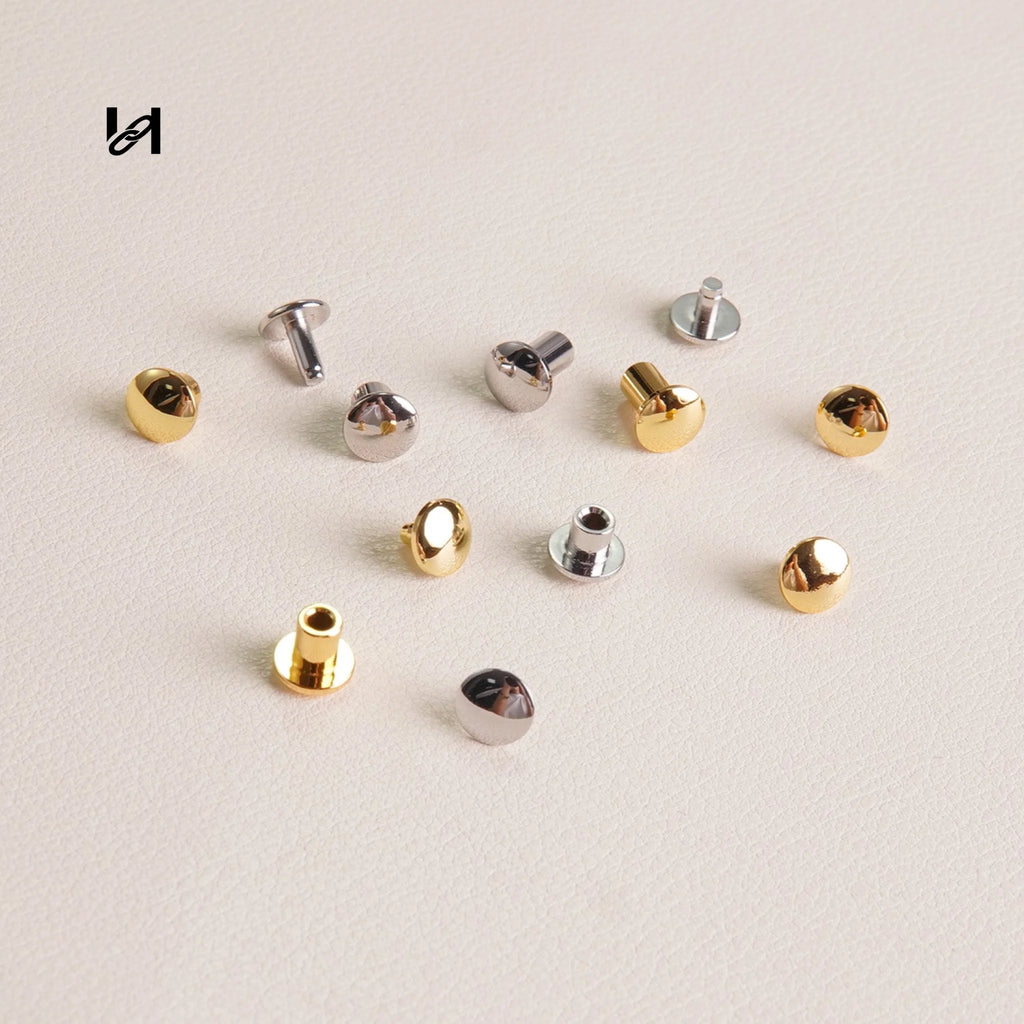Double Cap Rivets – Stainless Steel Hardware for Leather & Bags - hardware