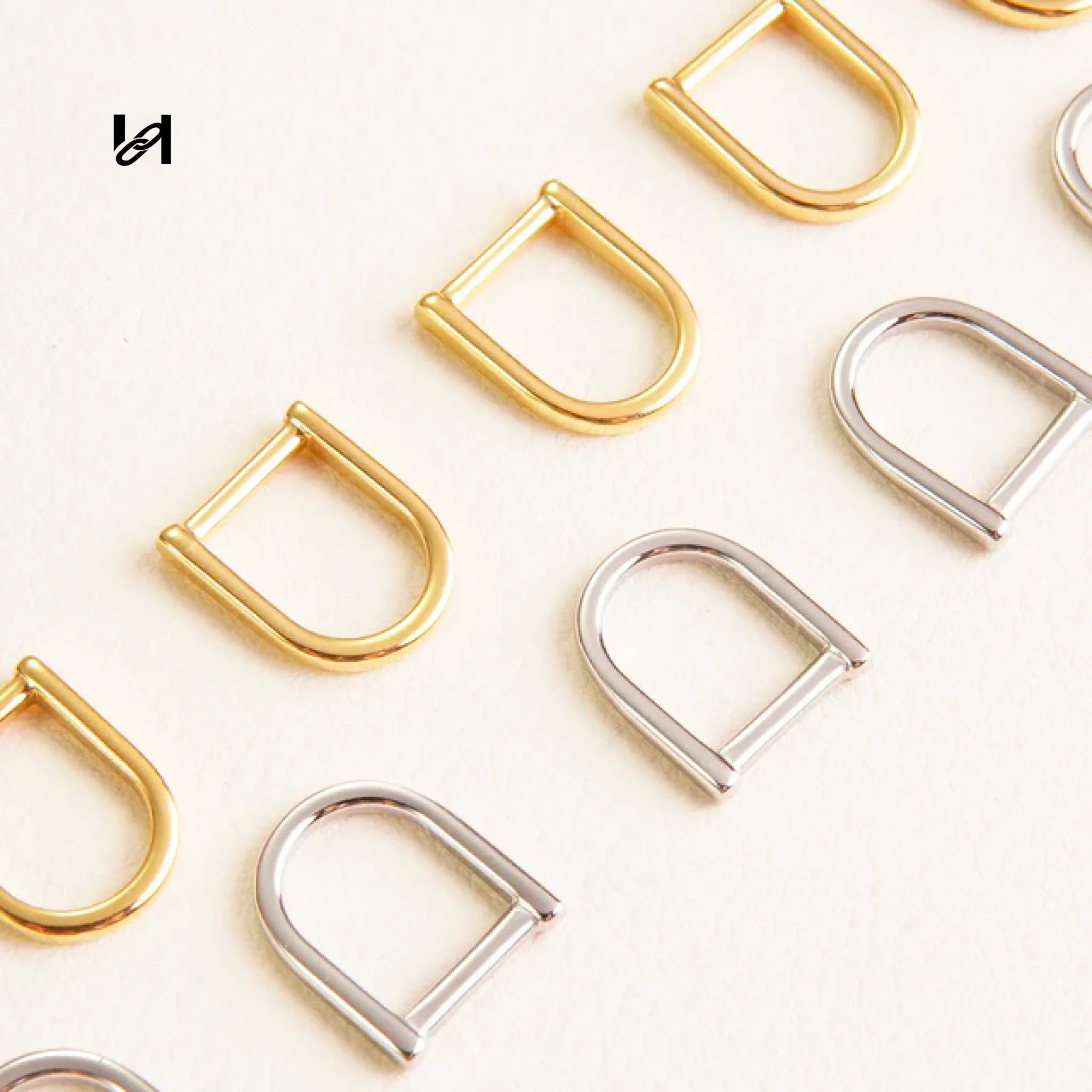 Fashion Design Stainless Steel 8.5MM D ring for zipper - hardware