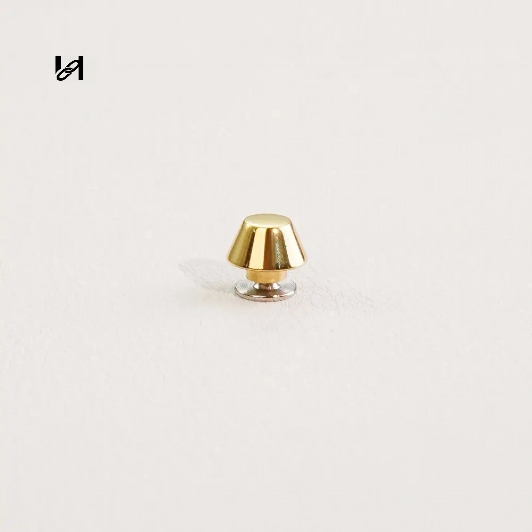 Flat-Conical Foot - gold - hardware