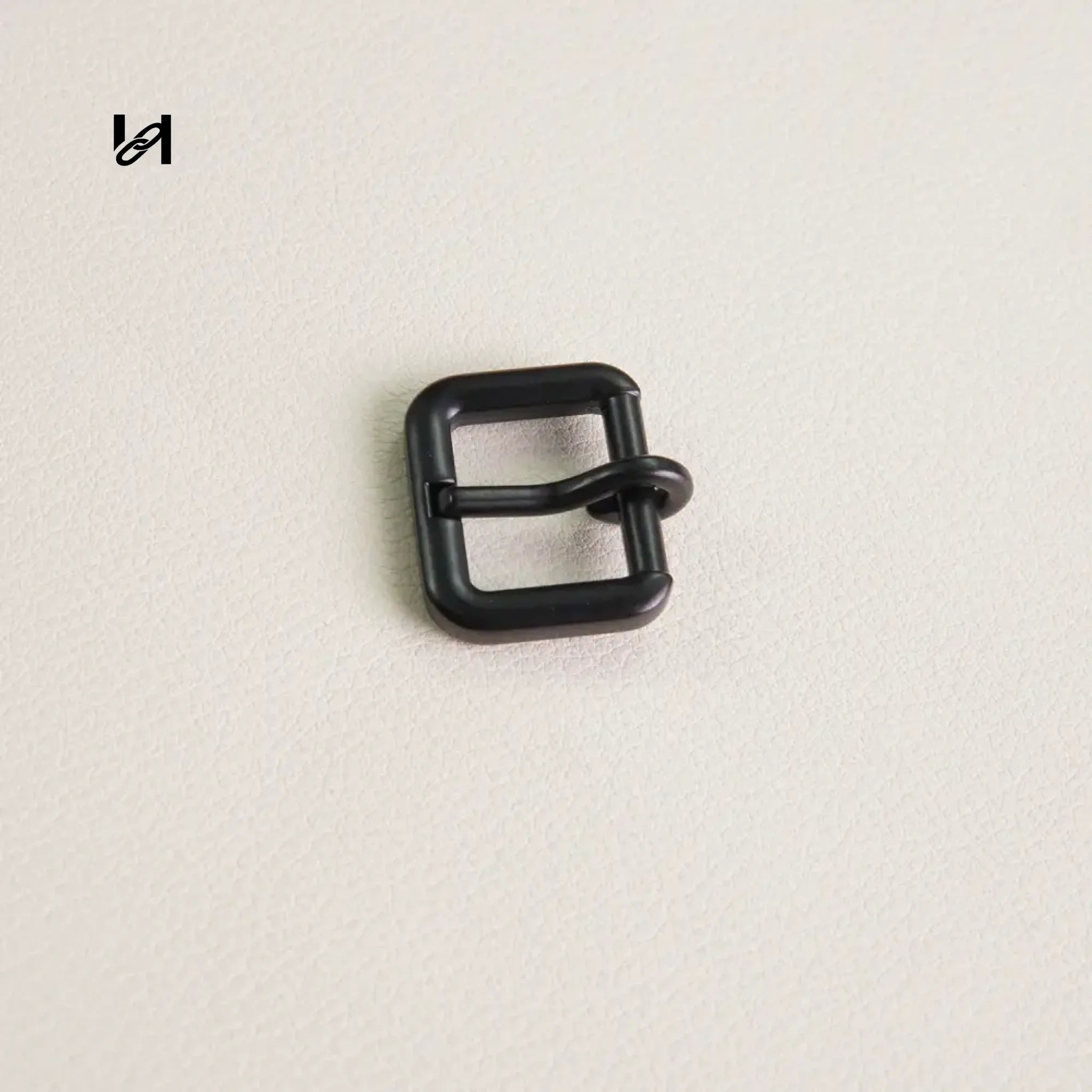 Flat Roller Buckle-zinc alloy - 15mm / Black - hardware