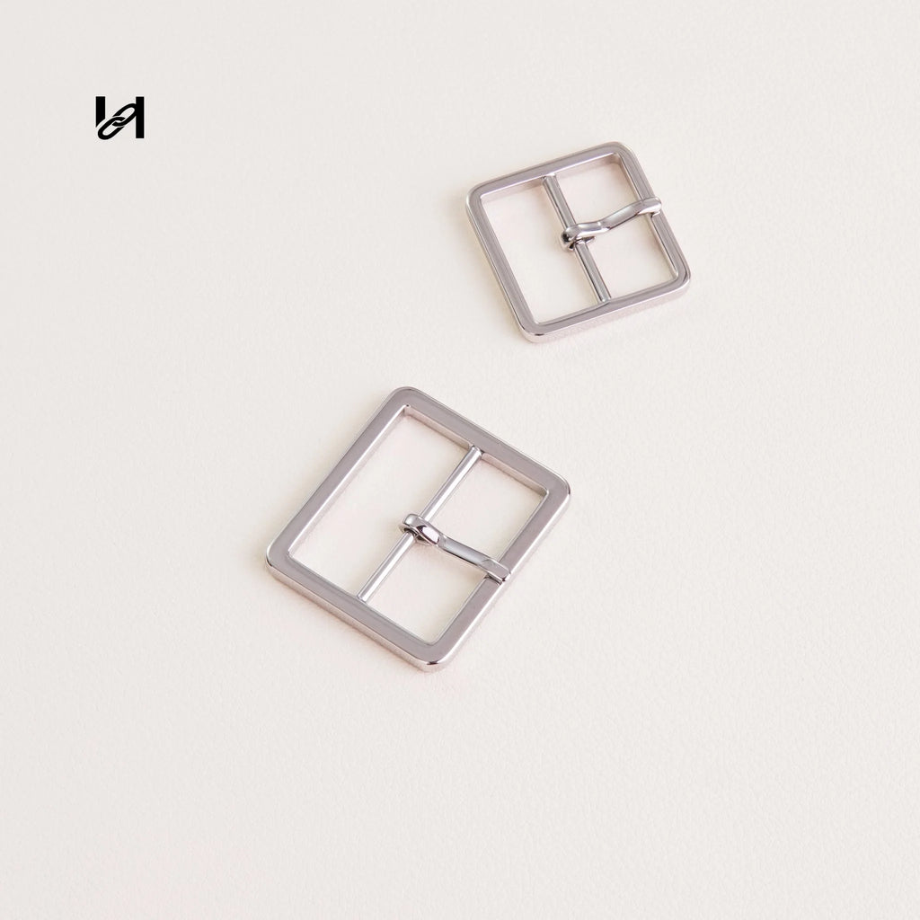 Flat square pin buckle - hardware