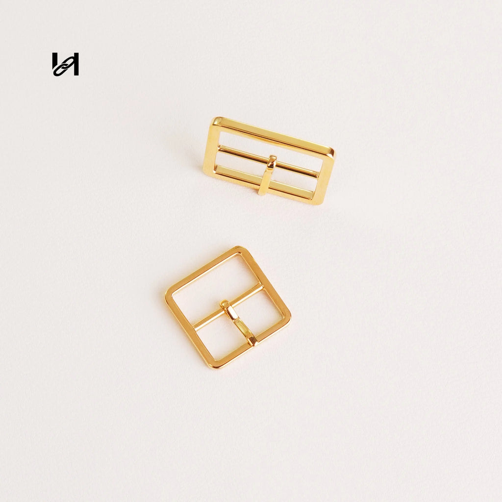 Flat square pin buckle - hardware