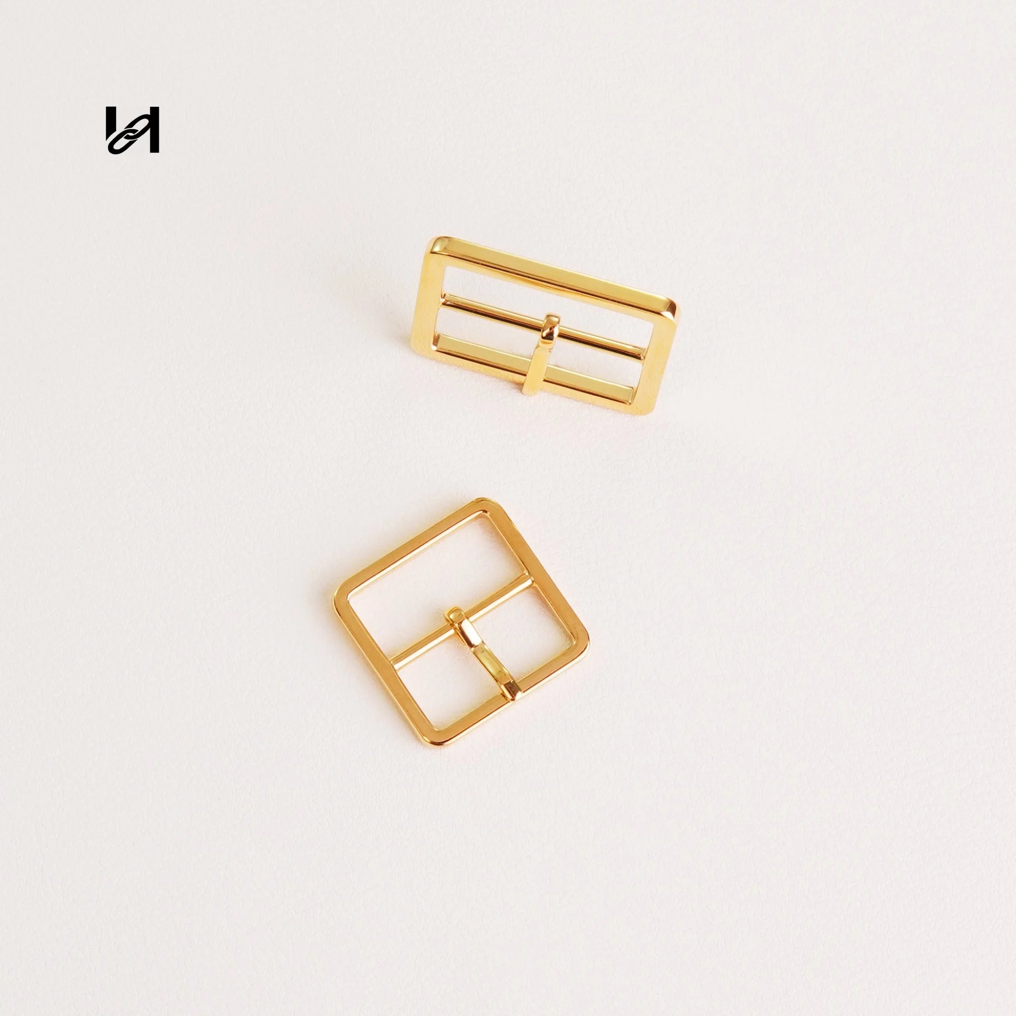 Flat square pin buckle - hardware