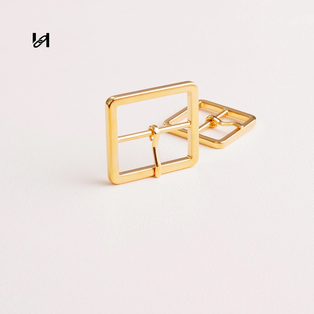 Flat square pin buckle - hardware