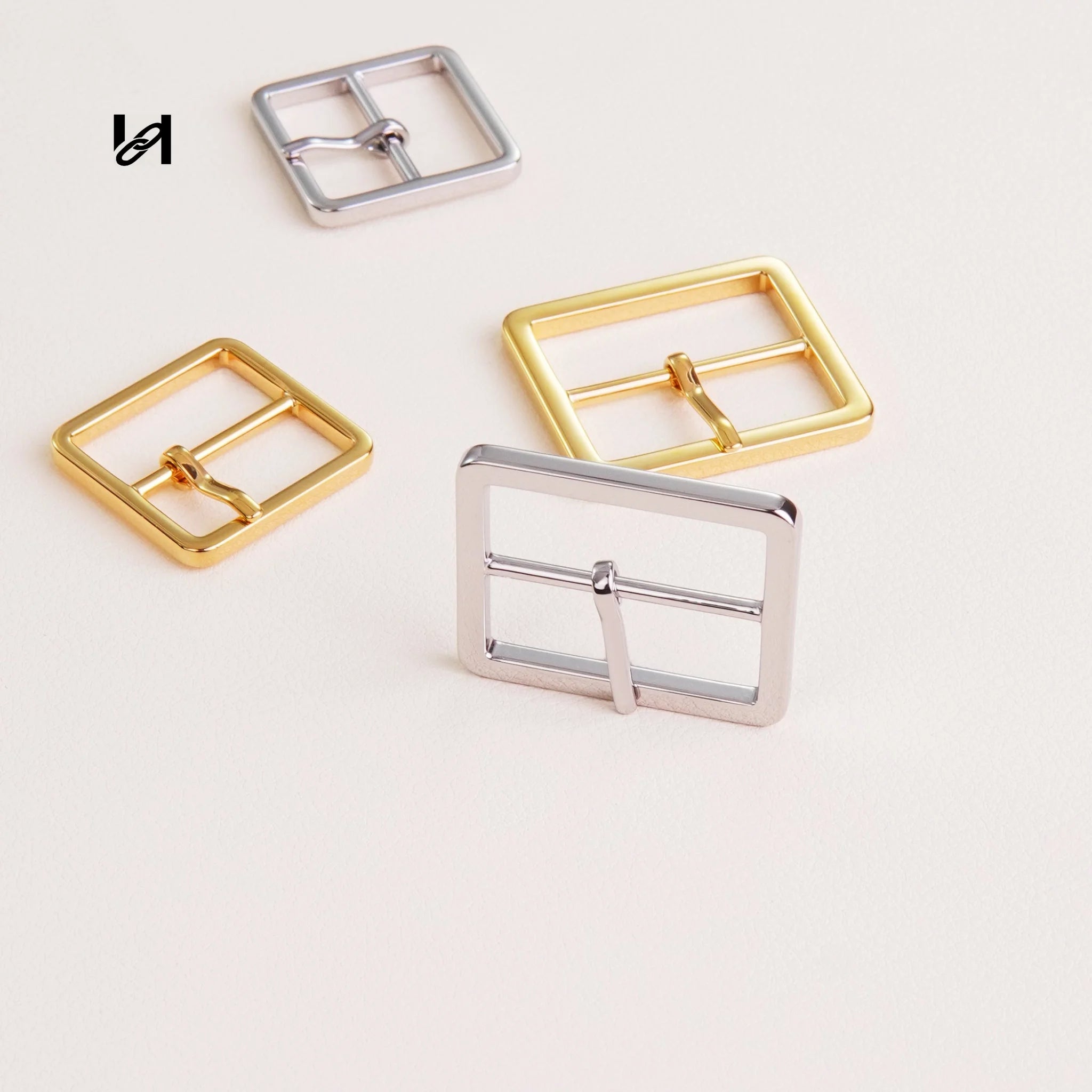 Flat square pin buckle - hardware