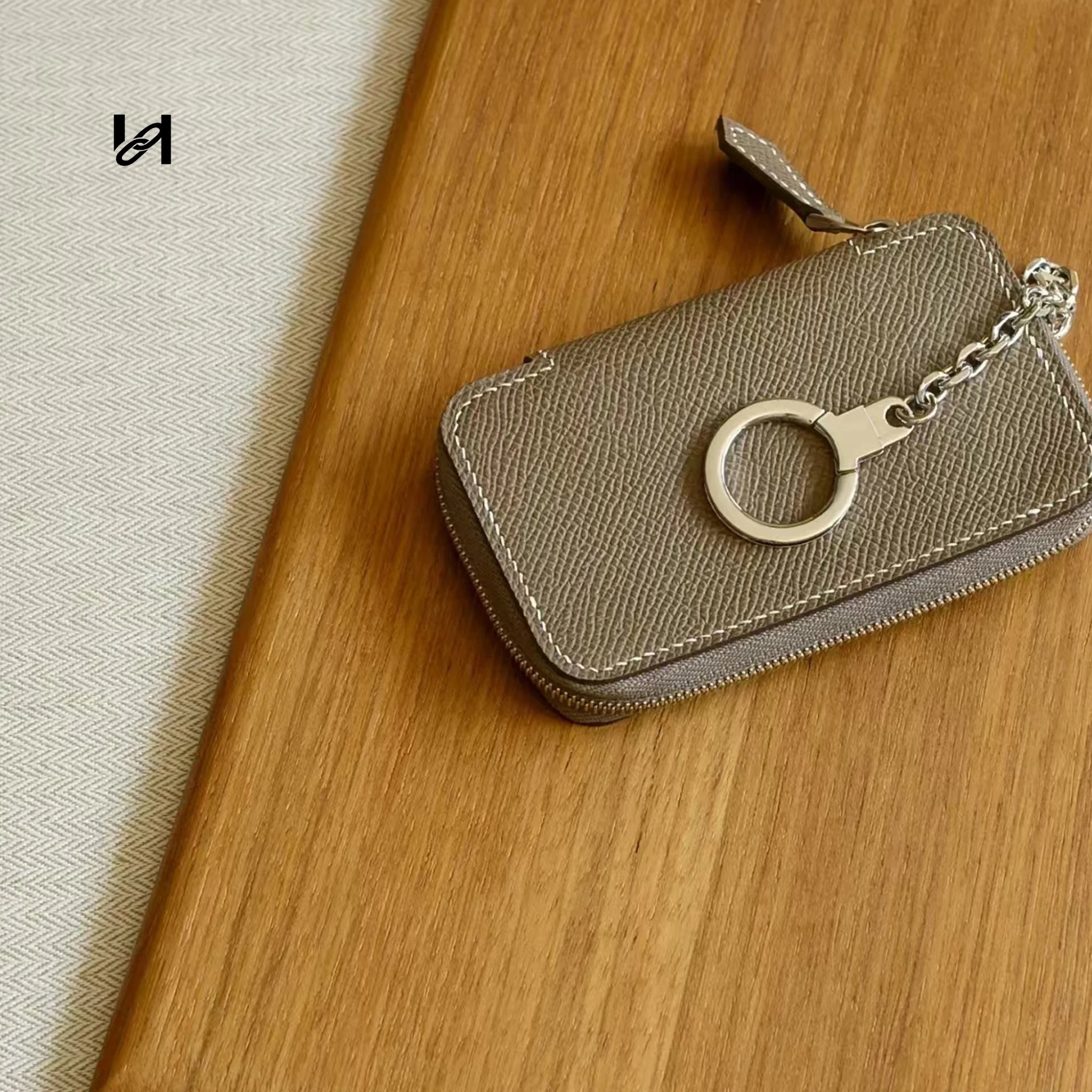 Gold Plated Bag Chain Hardware Set – D-Ring Connector & Spring O-Ring Clasp for Leather Goods - hardware