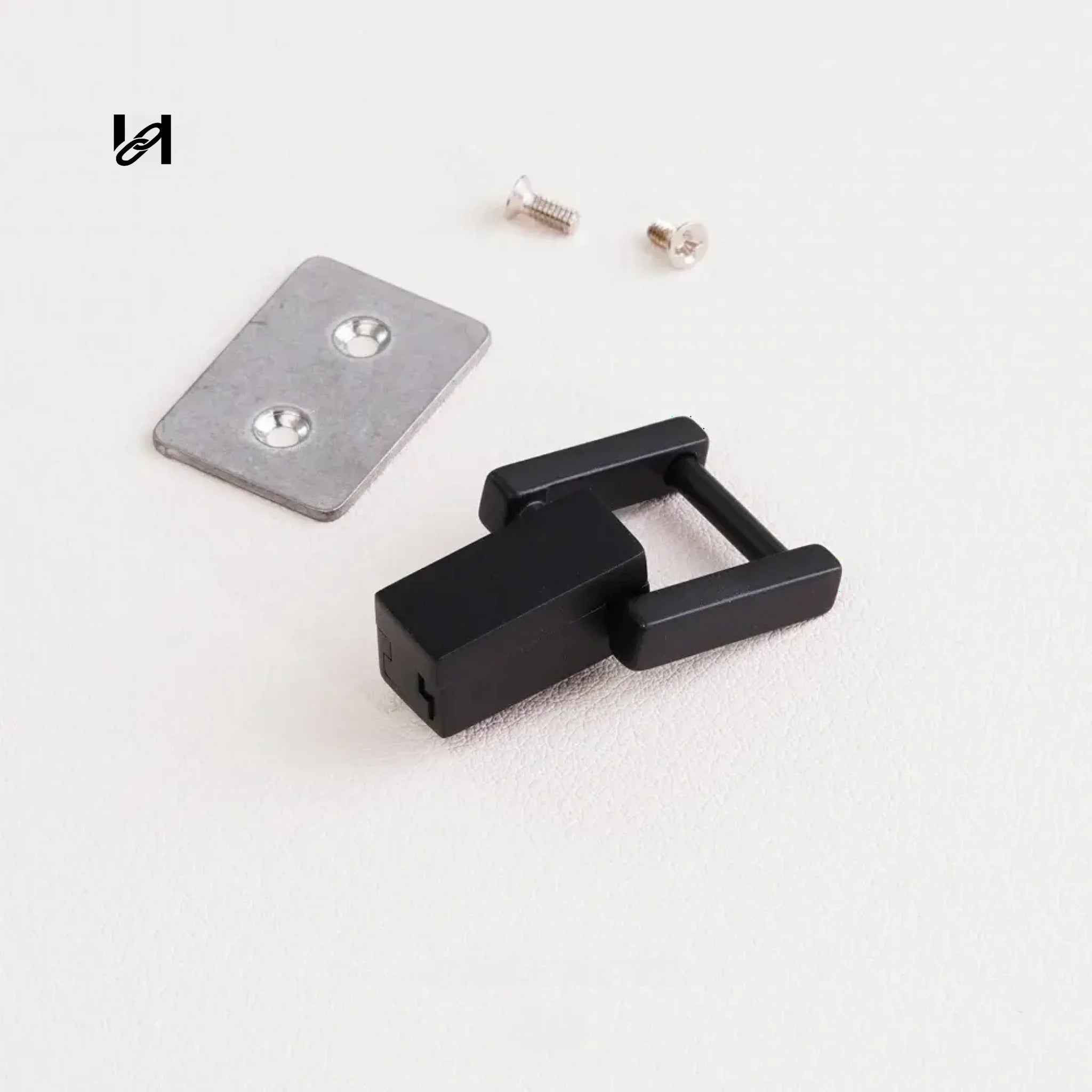 Stainless steel handle - Black / (Two pieces) - hardware