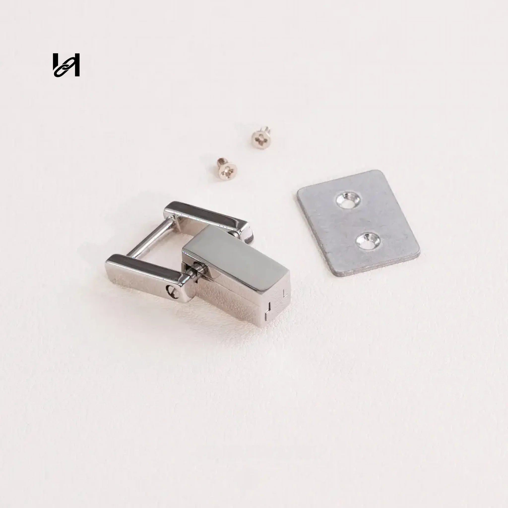Stainless steel handle - Silver / (Two pieces) - hardware