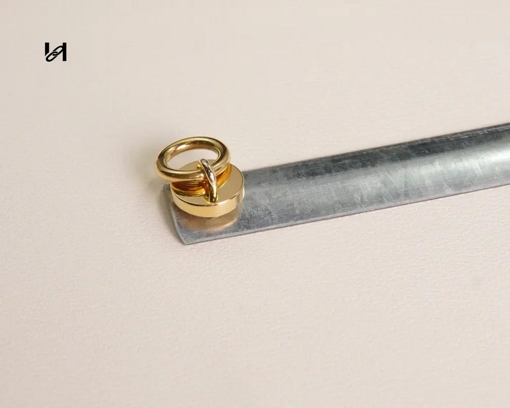 2 Handle Holder +1 Stainess Steel Bar SH015 - Gold - hardware