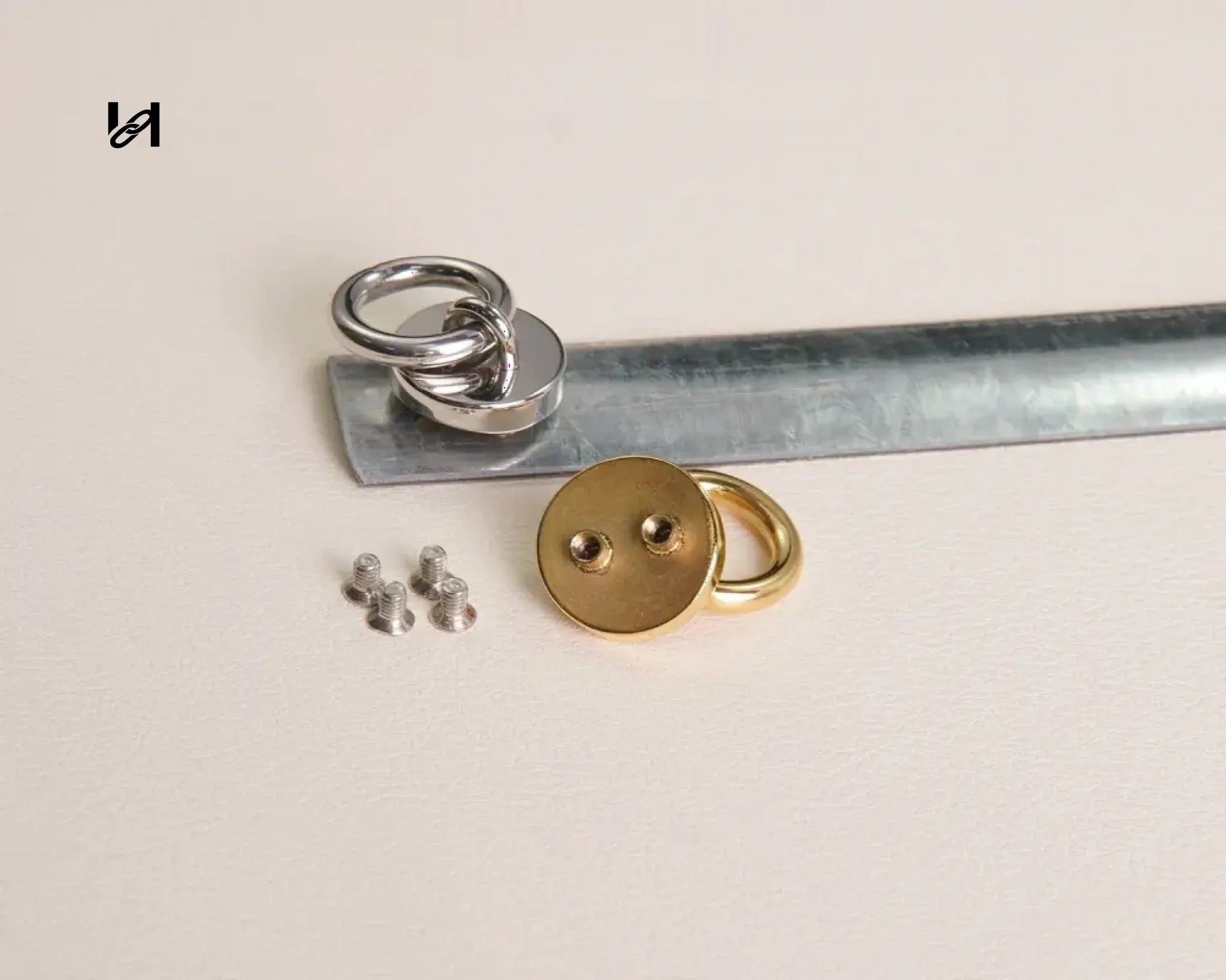 2 Handle Holder +1 Stainess Steel Bar SH015 - hardware