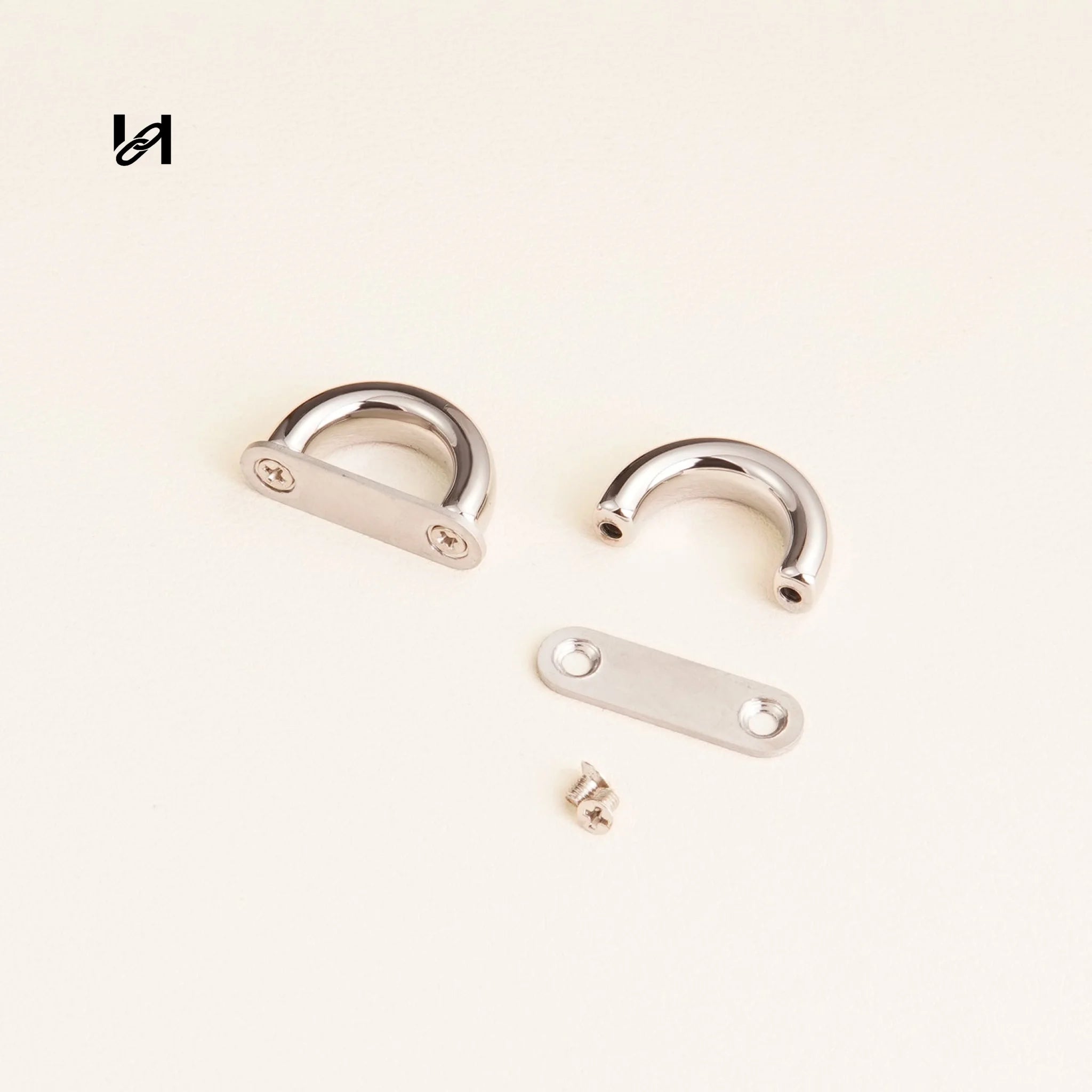 Handle Holder Connectors – Stainless Steel Hardware for Bags (Pair) - hardware
