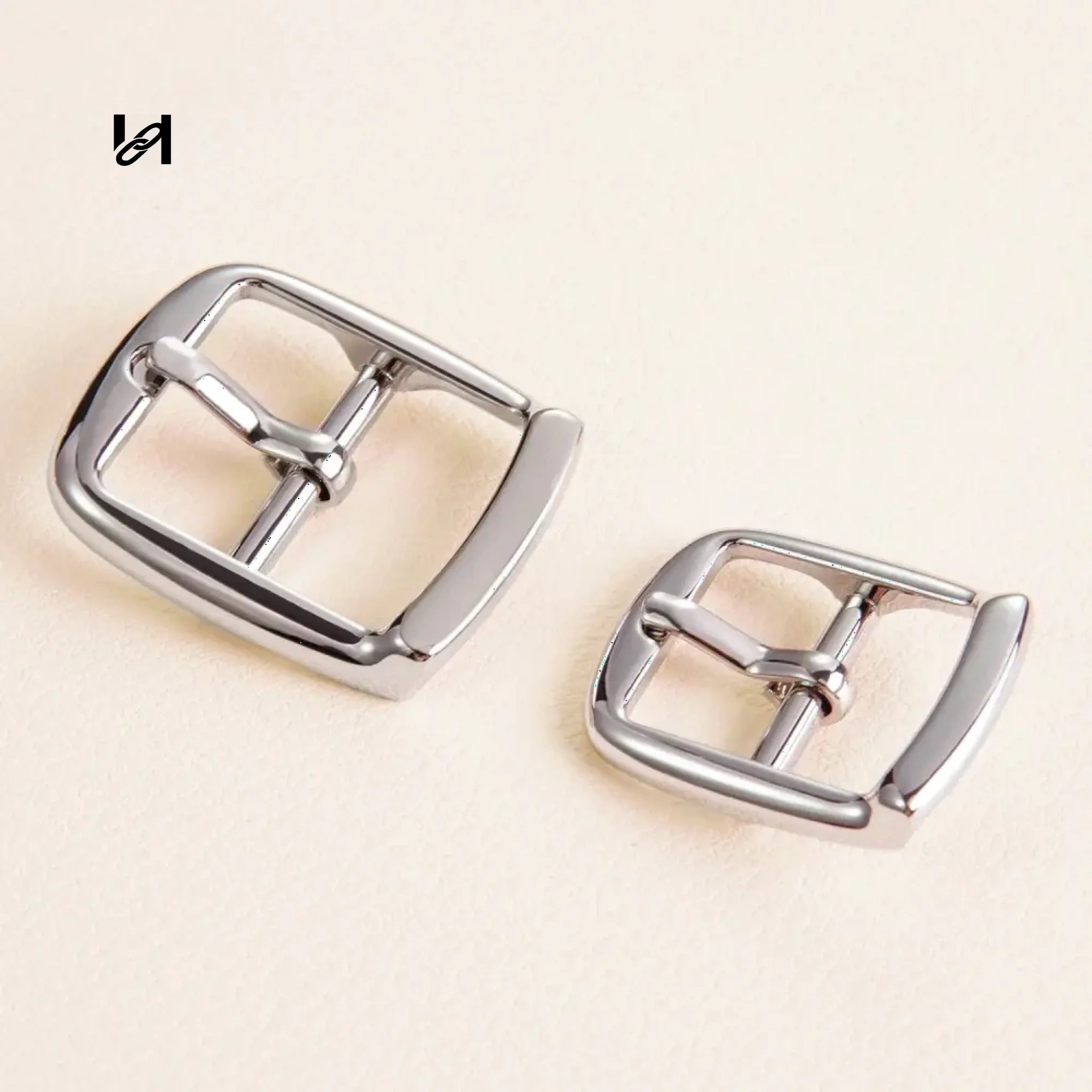 Horse Zinc Alloy Roller Buckle - 16mm / Silver - hardware