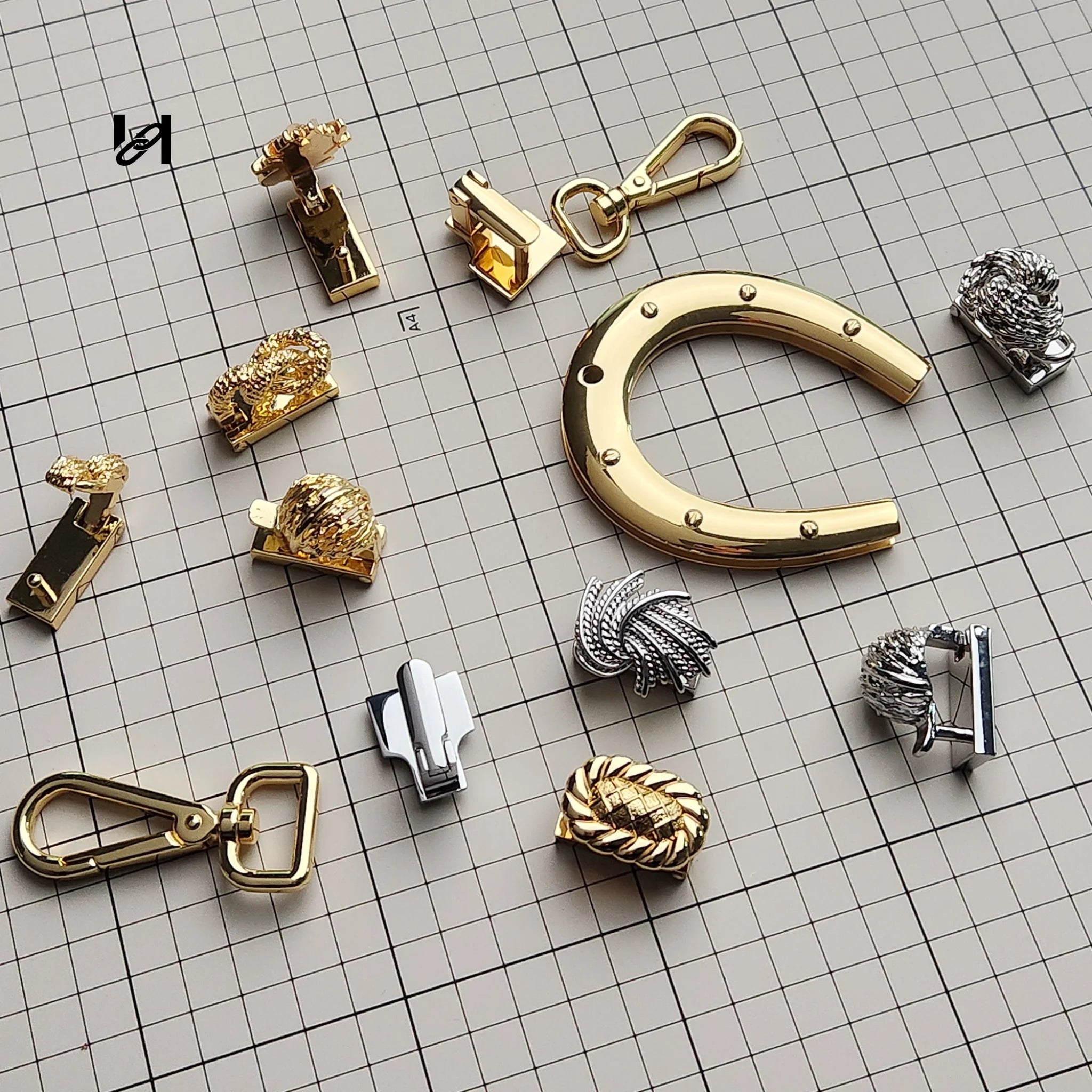 Horseshoe clip U-Lock - hardware