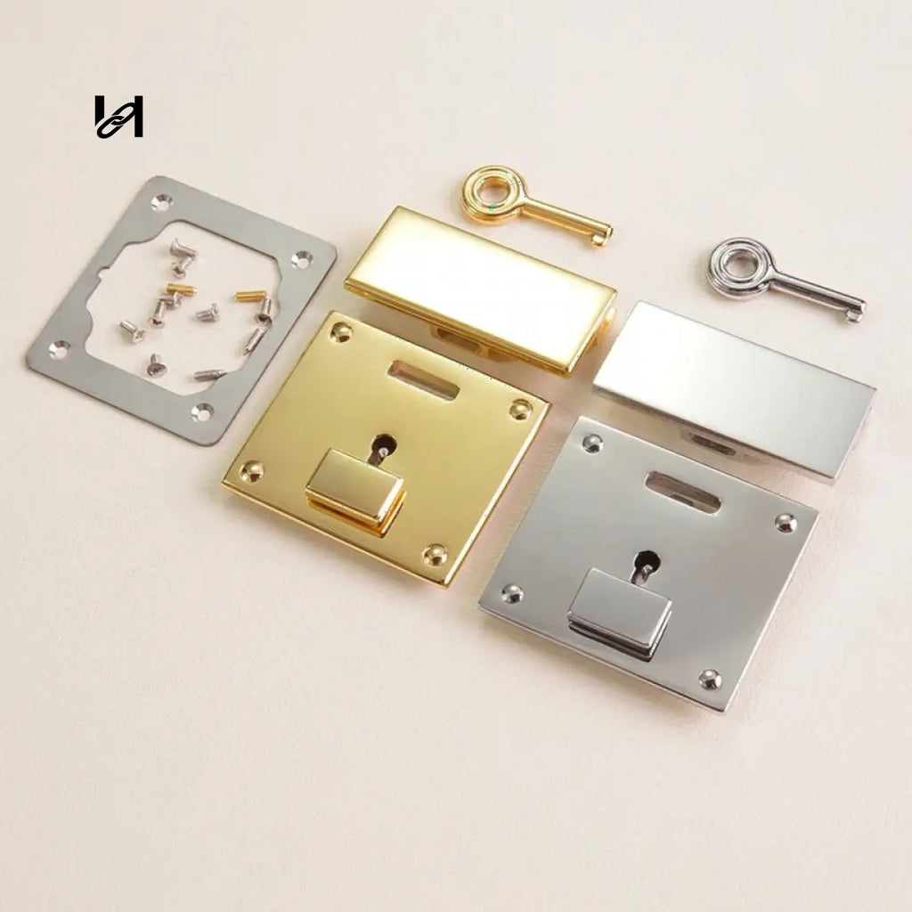 large Stainless Steel Key Lock - hardware