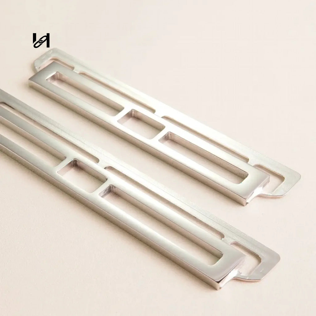 Long twist lock - Small(one piece) / Silver - hardware