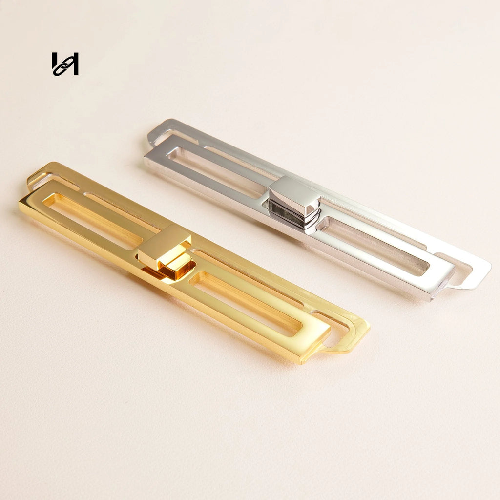 Long twist square lock - hardware