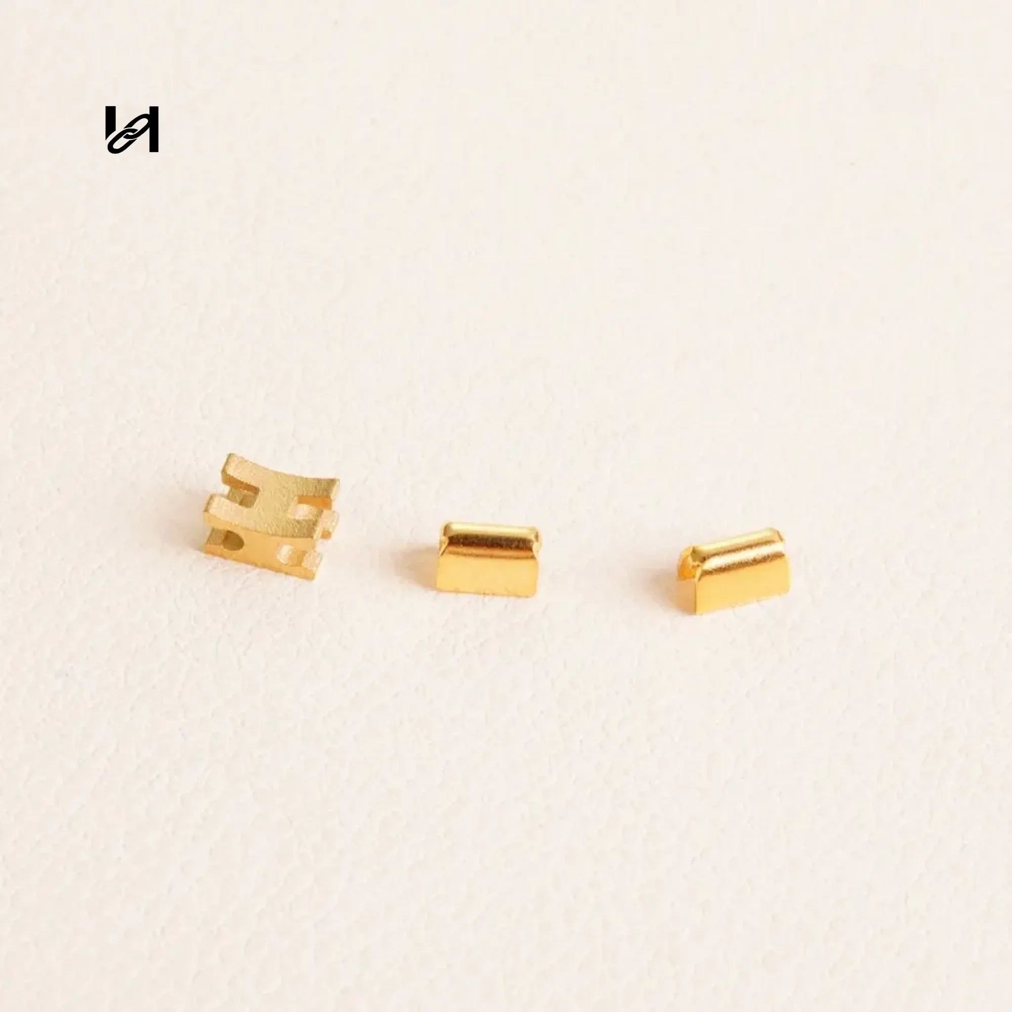 M4 and M6 Zipper Slider & Stop - M6 Zipper Stop (Gold) - hardware