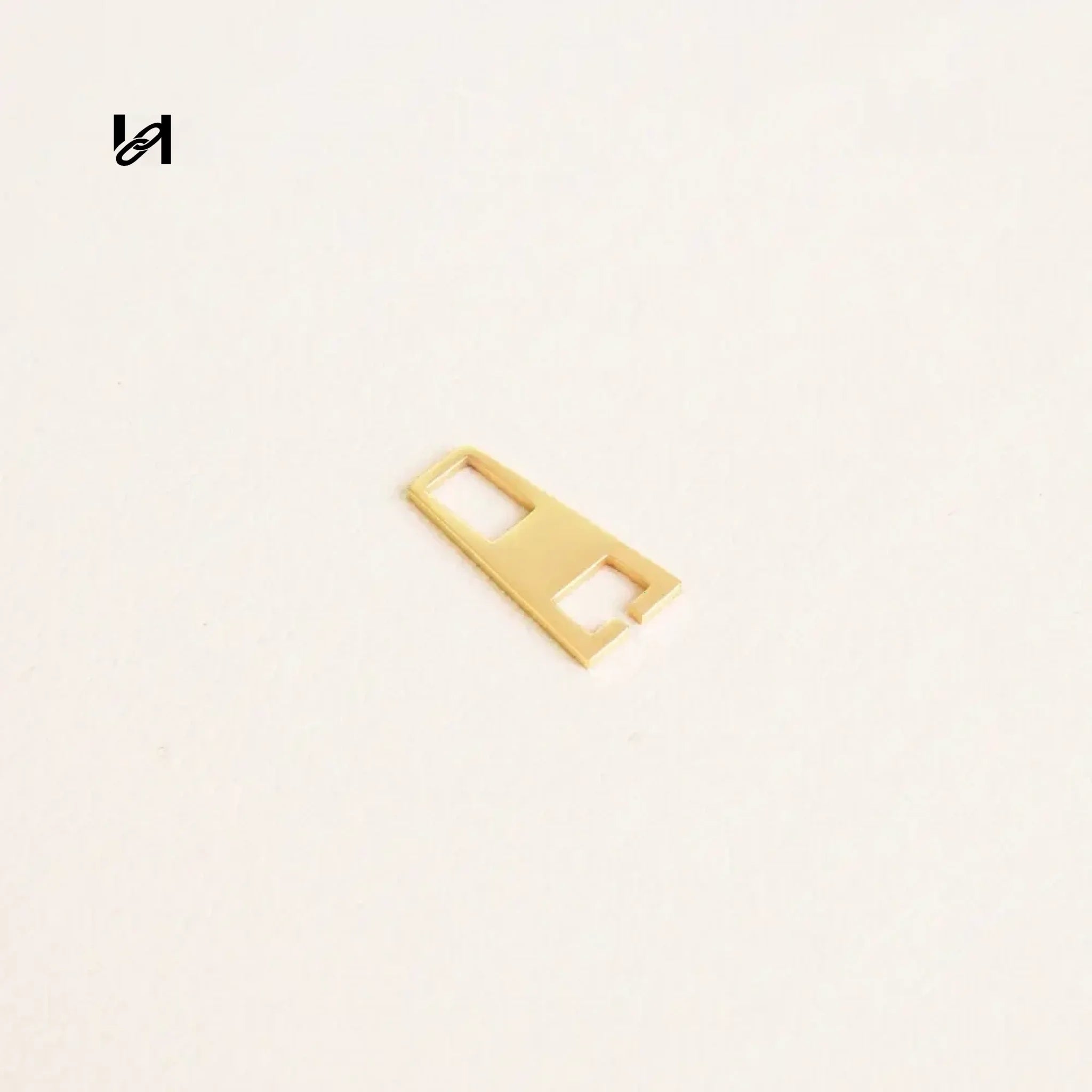 M4 and M6 Zipper Slider & Stop - M6 pulller(Gold) - hardware