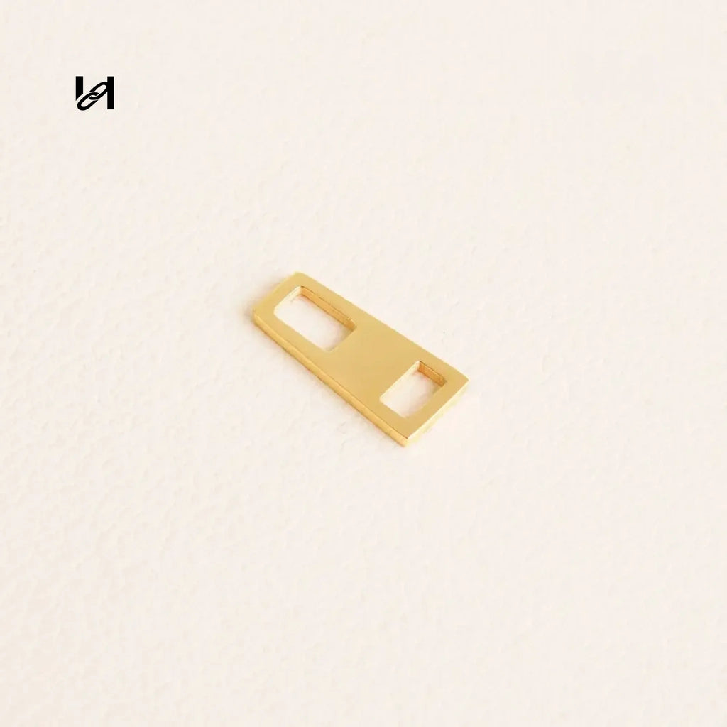 M4 and M6 Zipper Slider & Stop - M4 pulller(Gold) - hardware