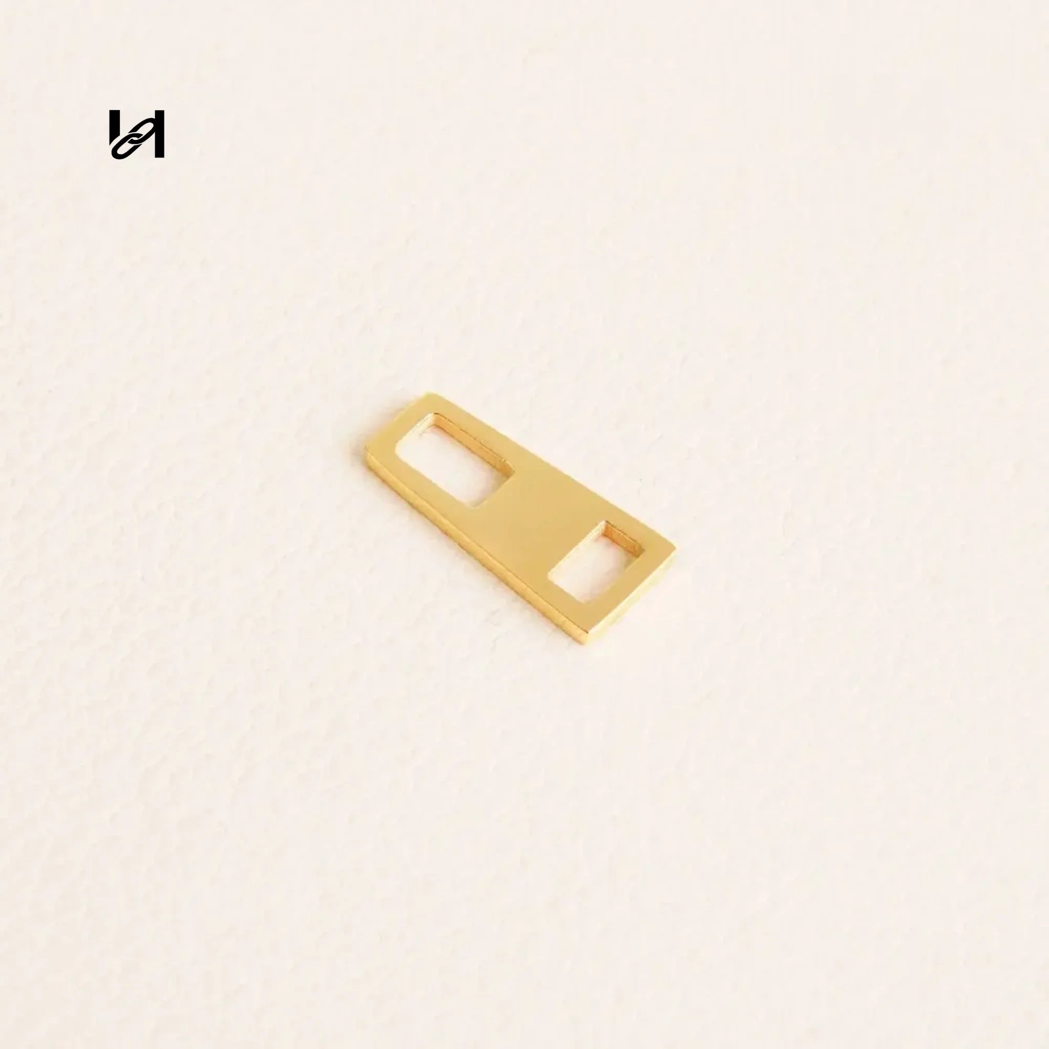 M4 and M6 Zipper Slider & Stop - M4 pulller(Gold) - hardware
