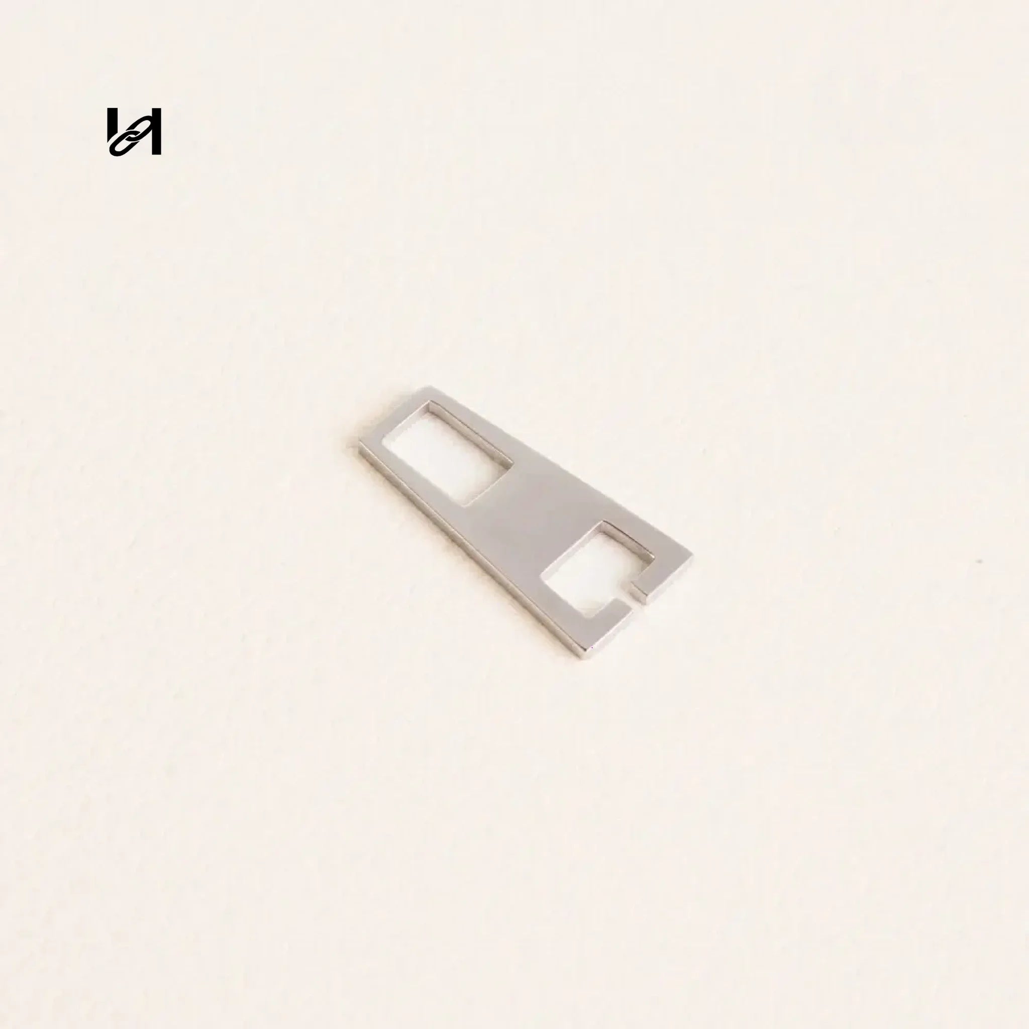 M4 and M6 Zipper Slider & Stop - M6 pulller(Silver) - hardware