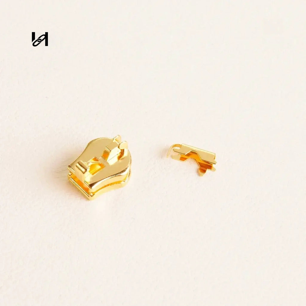 M4 and M6 Zipper Slider & Stop - M6 Separated slider (gold) - hardware