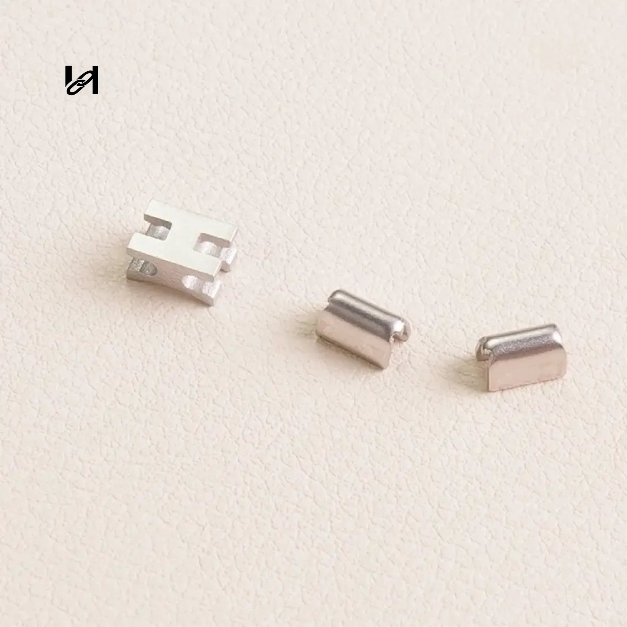 M4 and M6 Zipper Slider & Stop - M6 Zipper Stop (Silver) - hardware