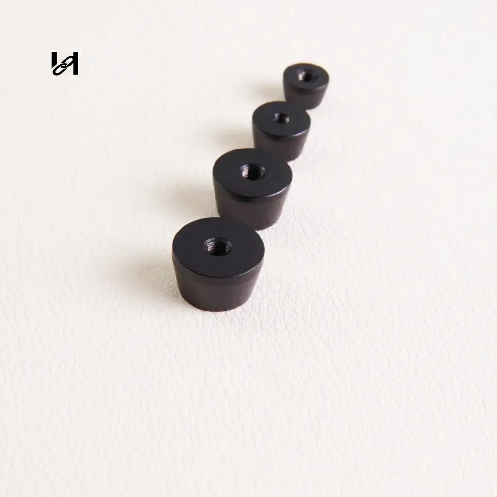 Matt Black Foot - hardware