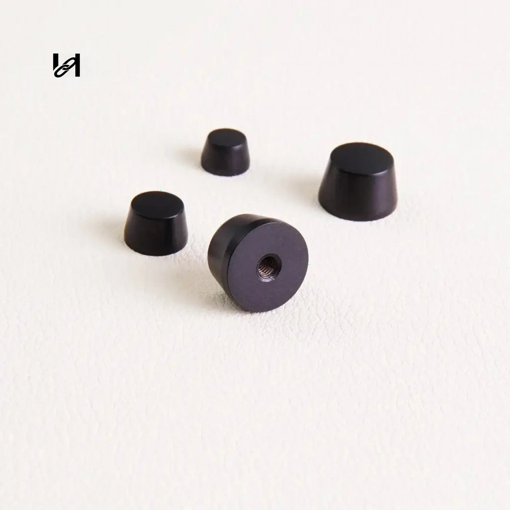 Matt Black Foot - hardware