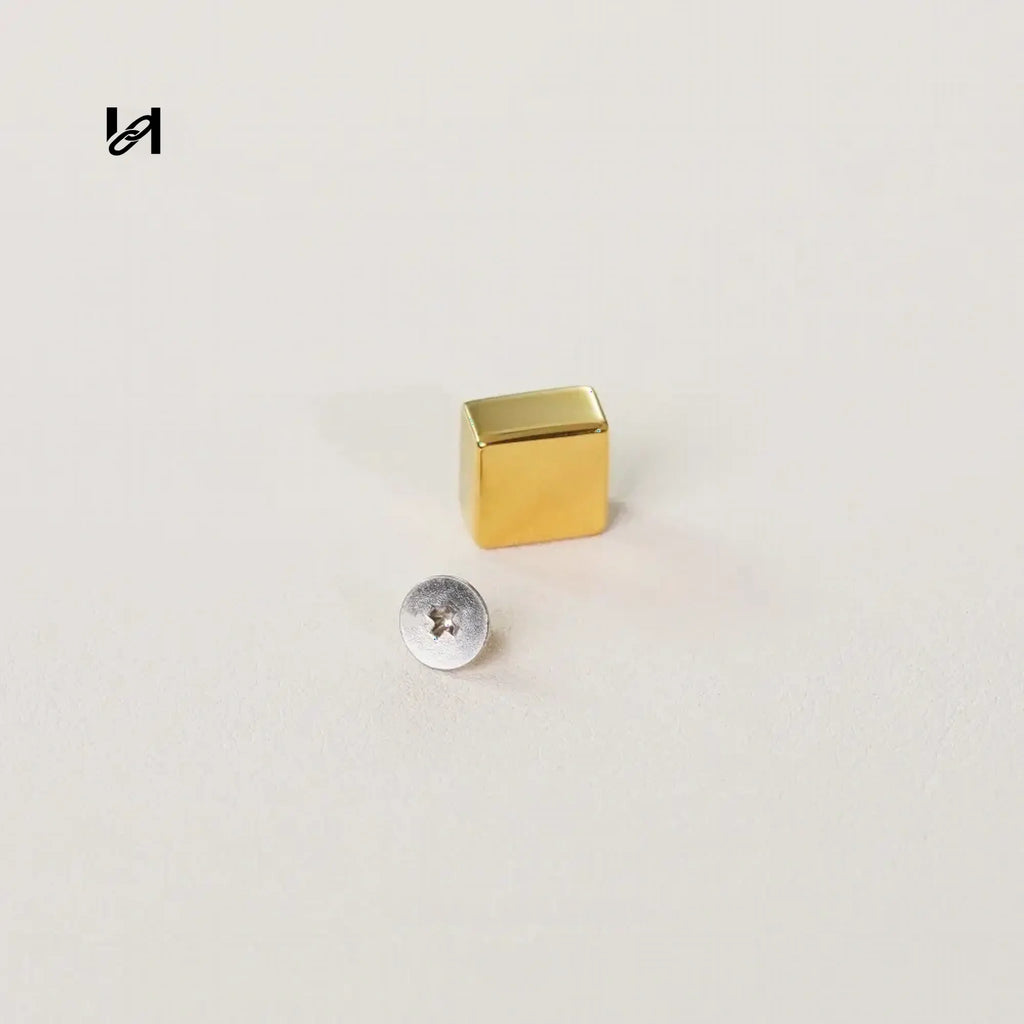 Square Foot - Gold / 11MM - hardware