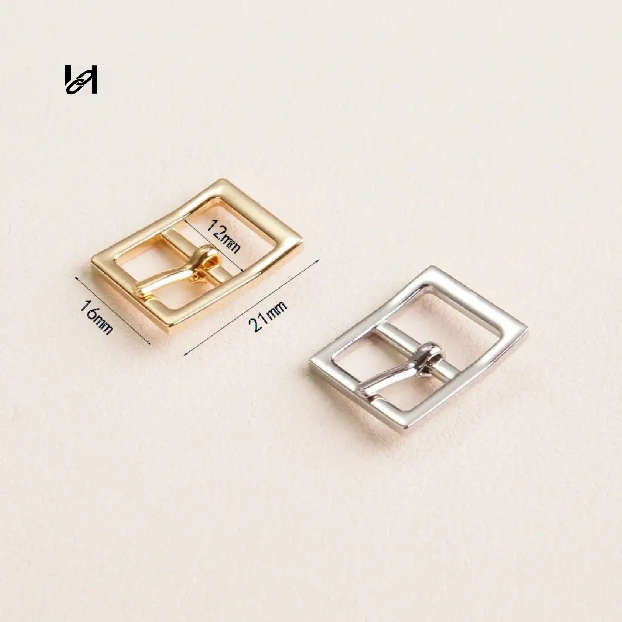 Mini Square Roller Buckle-zinc alloy - hardware