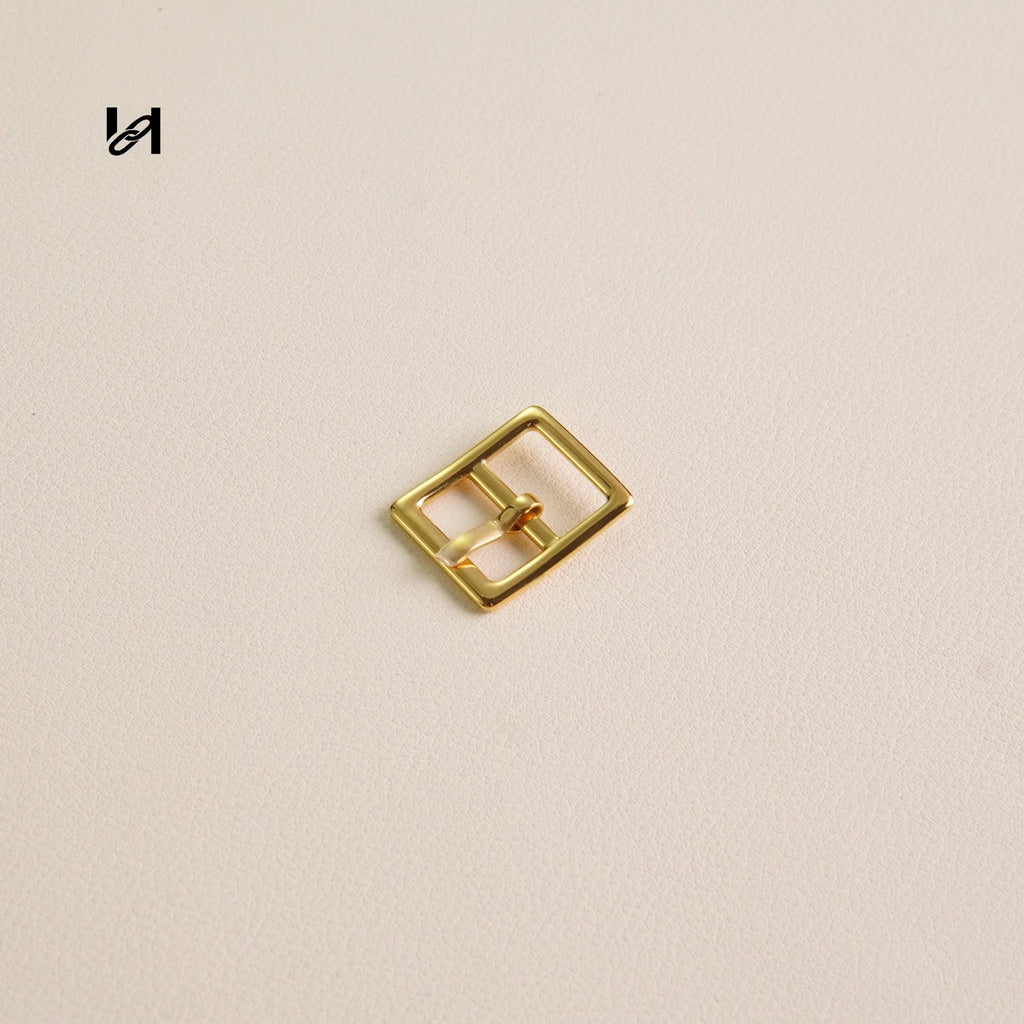 Mini Stainess steel Roller Buckle - Gold - hardware