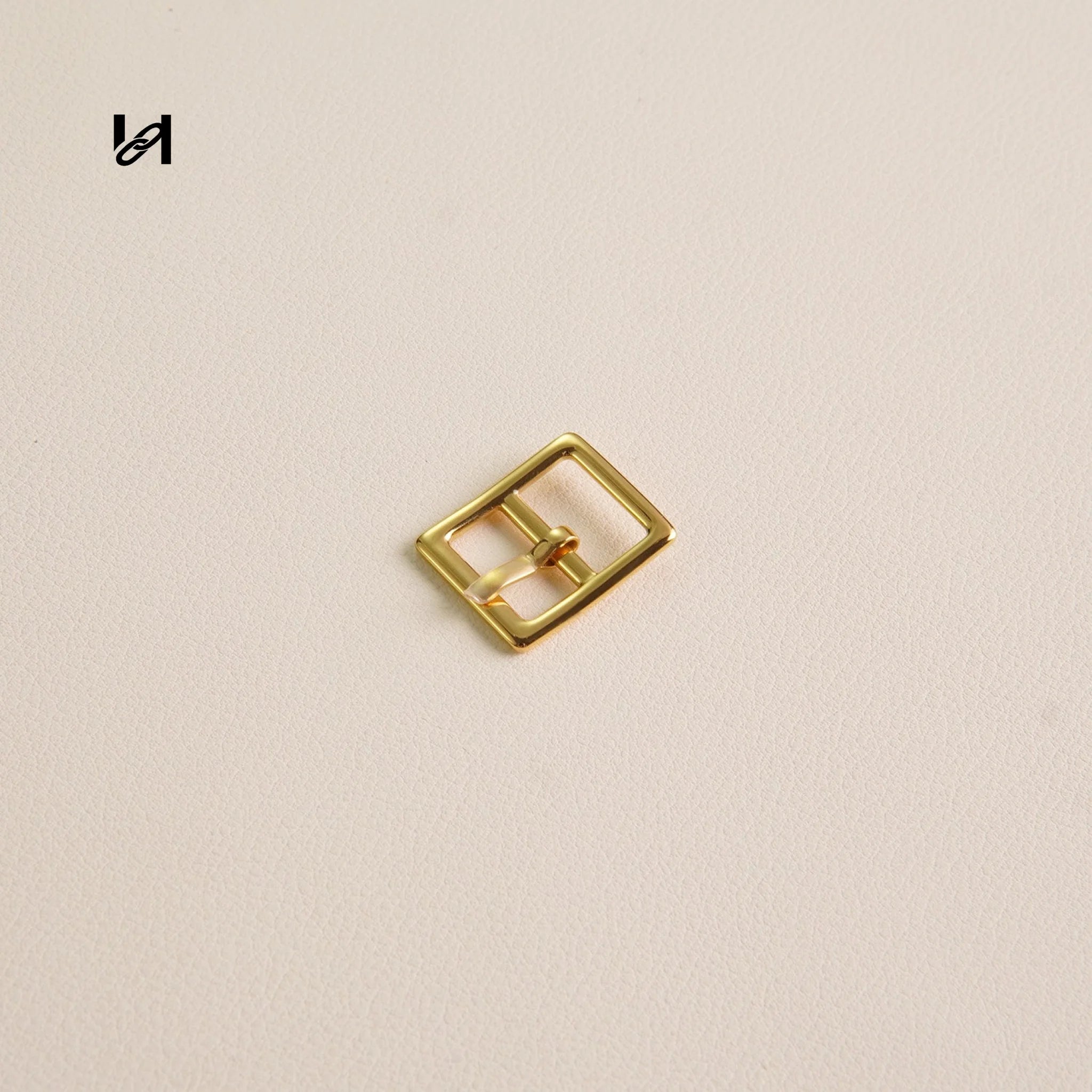 Mini Stainess steel Roller Buckle - Gold - hardware