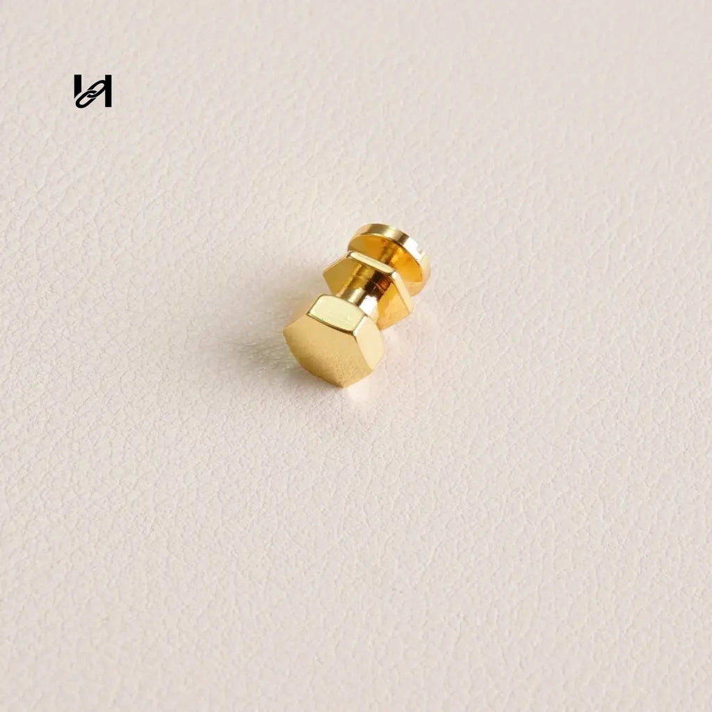 Mushroom Screw-hexagon head - Gold - hardware