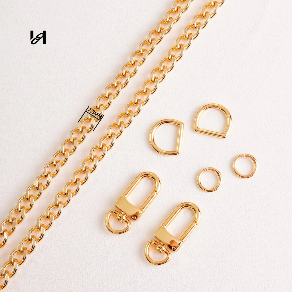 No202. 7.8mm cross leather chain-2