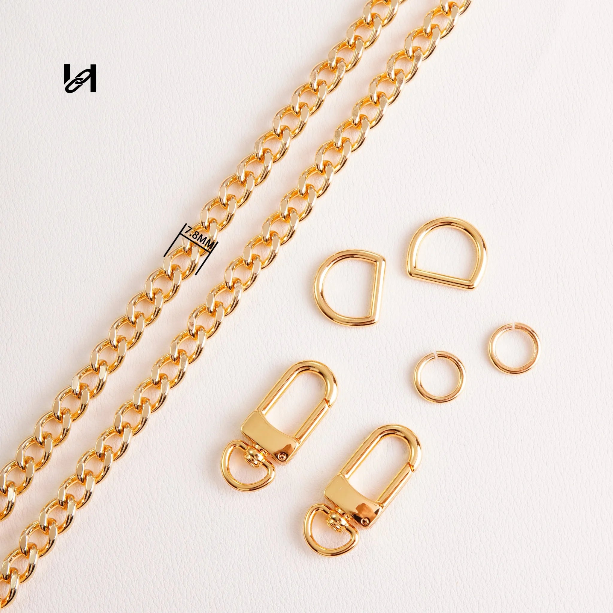 No202. 7.8mm cross leather chain-2