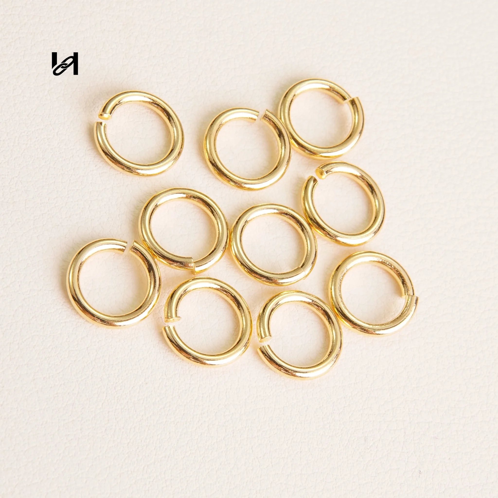 O-Ring And Connect Ring - gold / 1pcs - hardware
