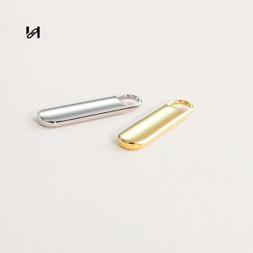 Oval Zip Puller-I - hardware