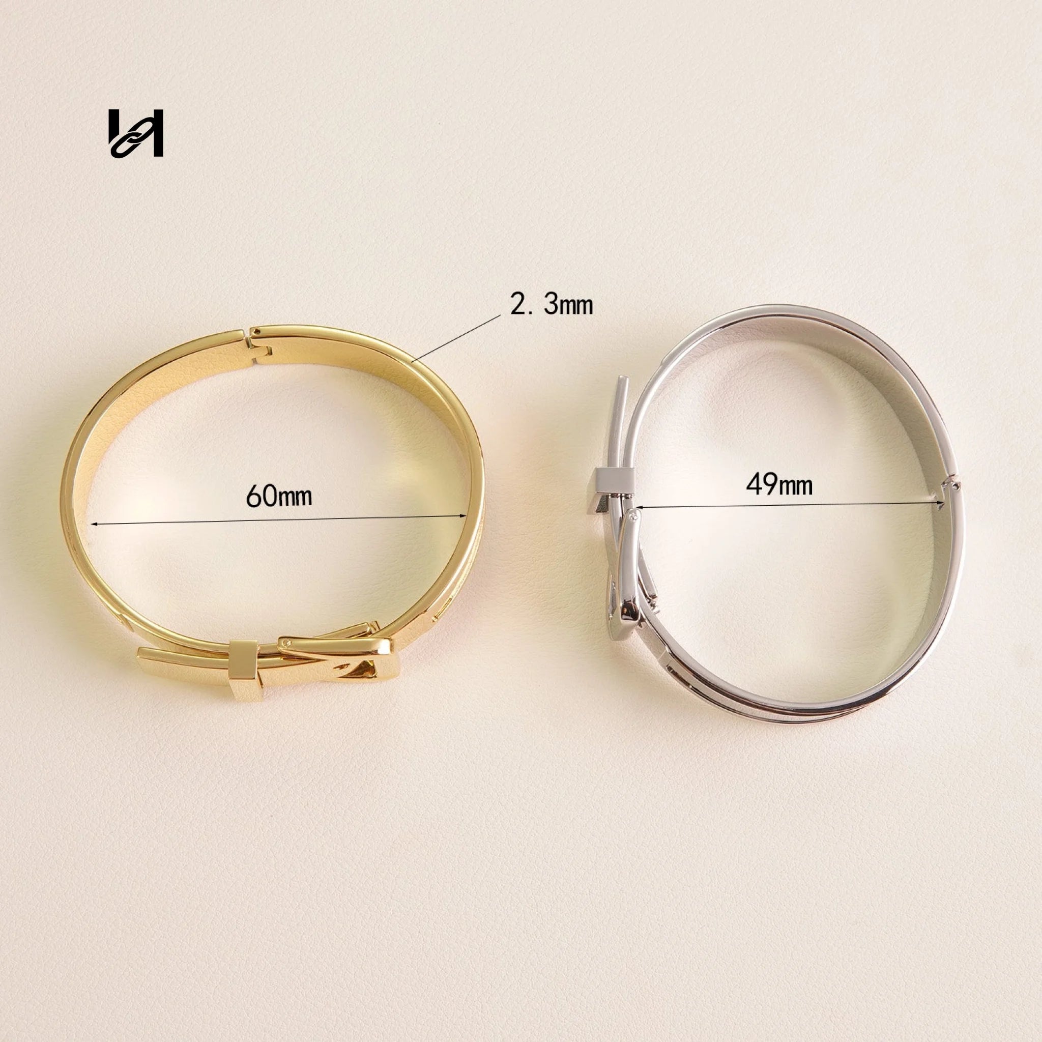 Premium Stainless Steel & Leather Jewelry Collection - hardware