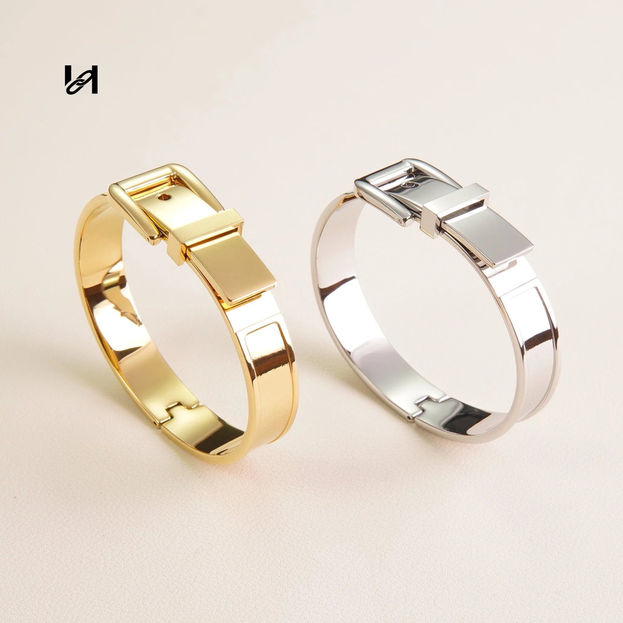 Premium Stainless Steel & Leather Jewelry Collection - hardware
