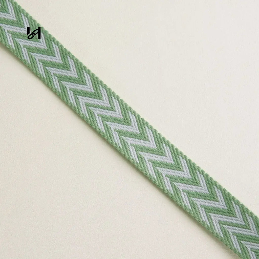 Premium webbing 26mm width - Avocado green/100cm - webbing