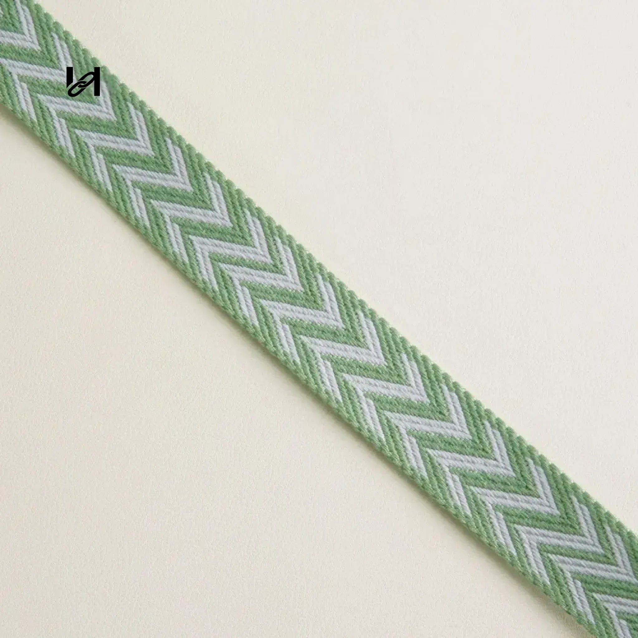 Premium webbing 26mm width - Avocado green/100cm - webbing