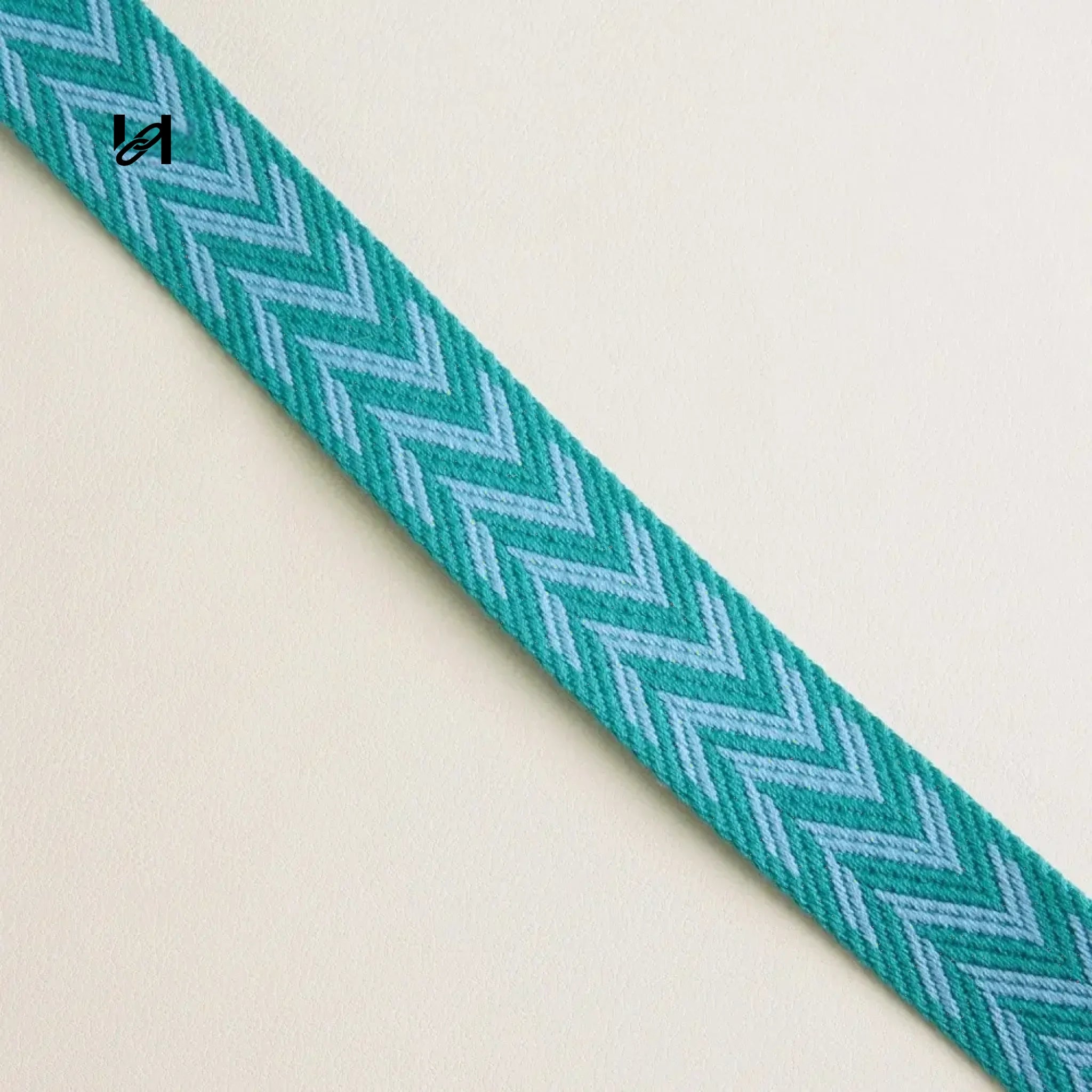Premium webbing 26mm width - Malachite green/100cm - webbing