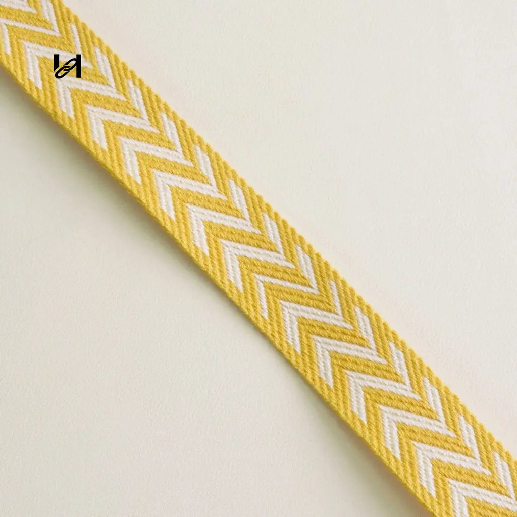 Premium webbing 26mm width - Yellow/100cm - webbing