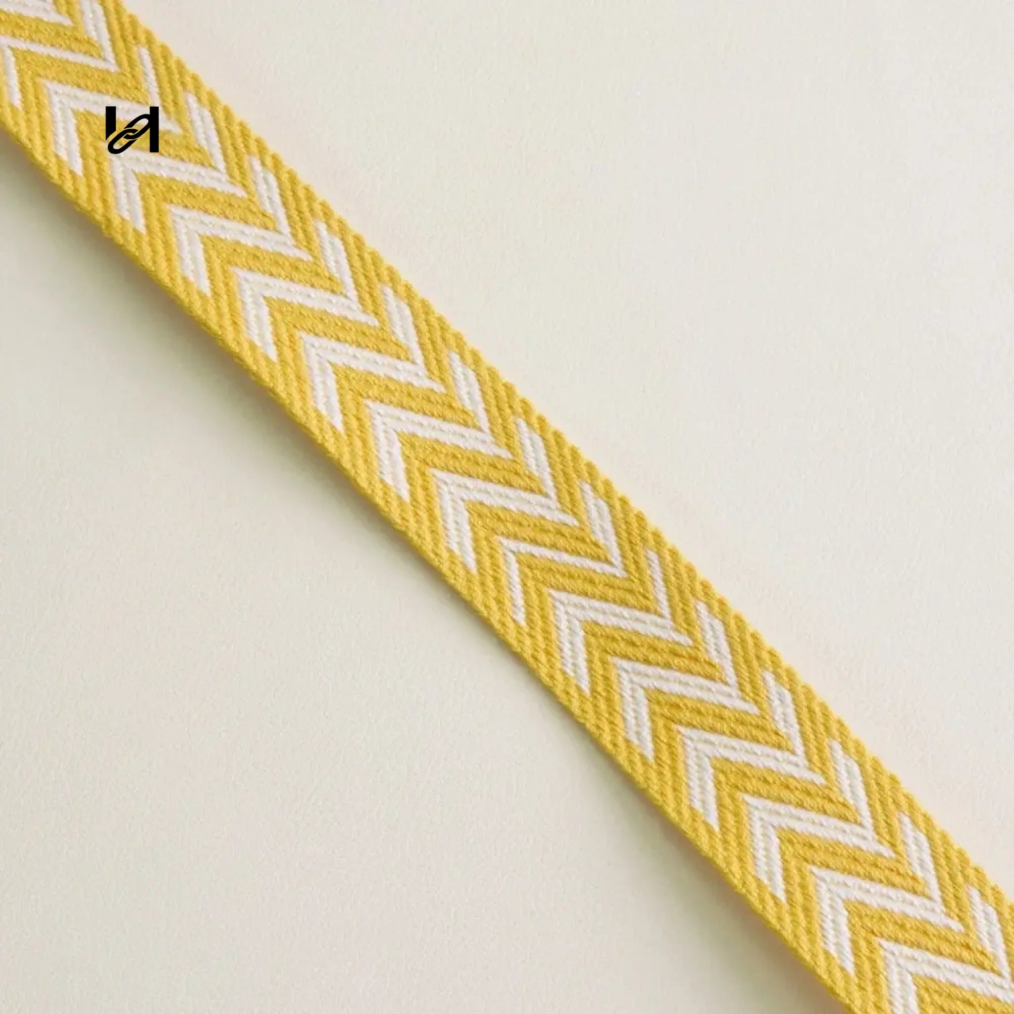 Premium webbing 26mm width - Yellow/100cm - webbing